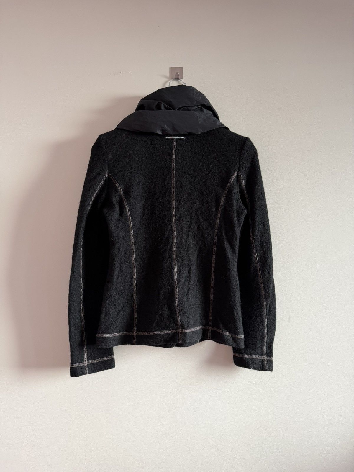 Jean Paul Gaultier Jean Paul Gaultier Wool Jacket with Nylon Panels Size M / US 6-8 / IT 42-44 - 5 Thumbnail