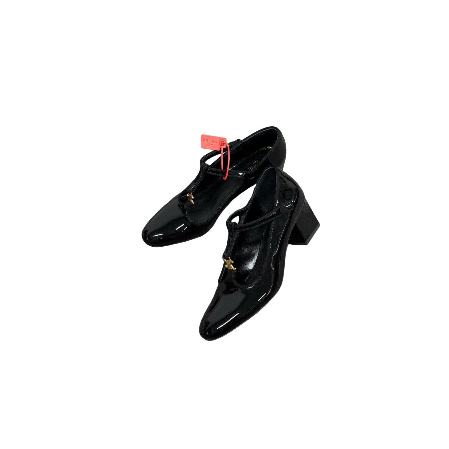 Celine Celine Patent Leather Mary Jane Heels 35 Size US 5 / IT 35 - 1 Thumbnail