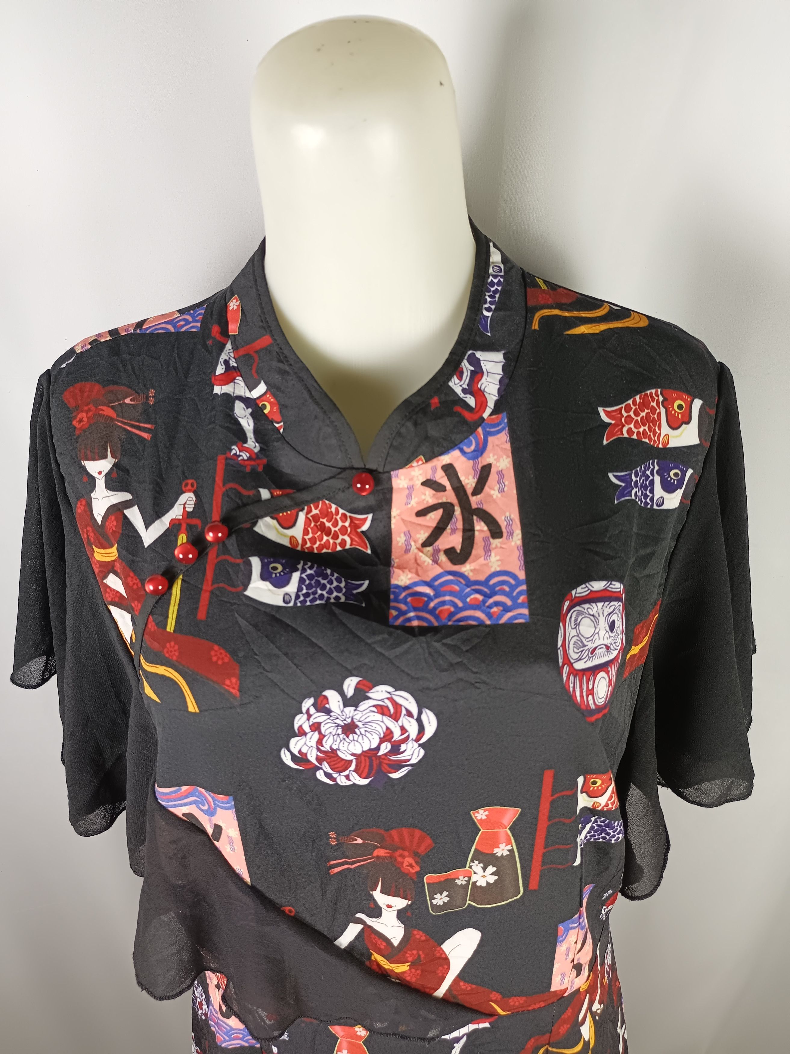 Japanese Brand ZEALIVE Japan Dress Size XXL / US 16-18 / IT 52-54 - 2 Thumbnail