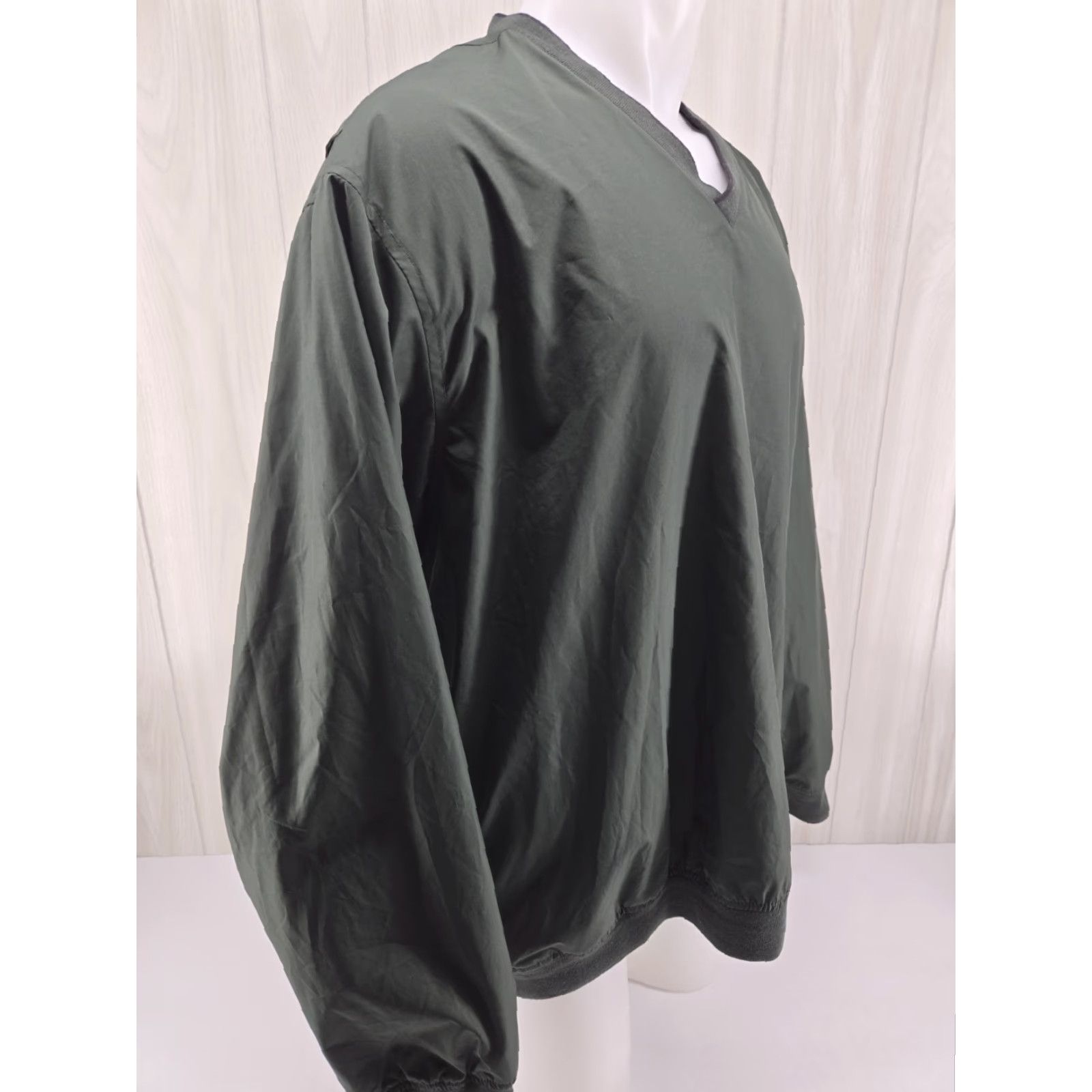 Izod VINTAGE IZOD Jacket Pullover Green 2XL Windbreaker Golf Mens Lightweight Jacket Size US XXL / EU 58 / 5 - 6 Thumbnail