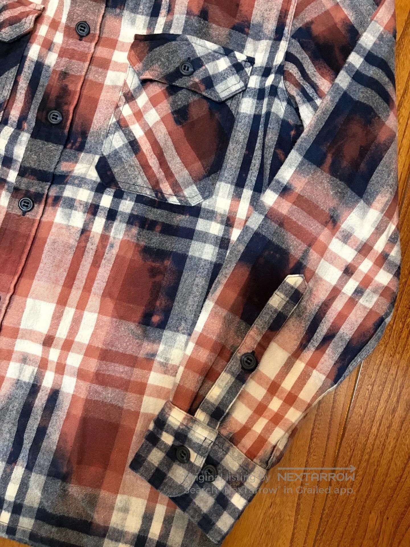 Descendant Descendant 18SS Moss Check LS Shirt. Size US M / EU 48-50 / 2 - 6 Thumbnail