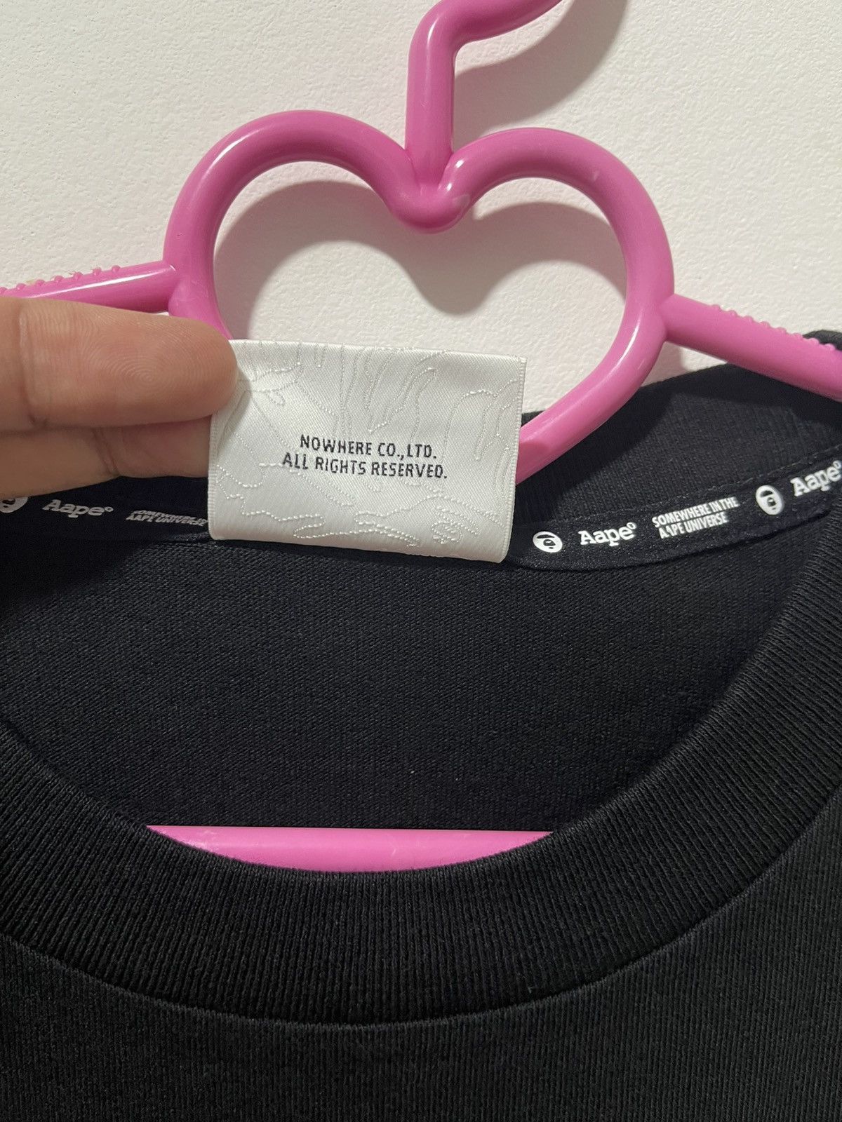 Aape Rare AAPE By A Bathing Ape Nowhere Co Big Logo Bape Size US L / EU 52-54 / 3 - 8 Thumbnail