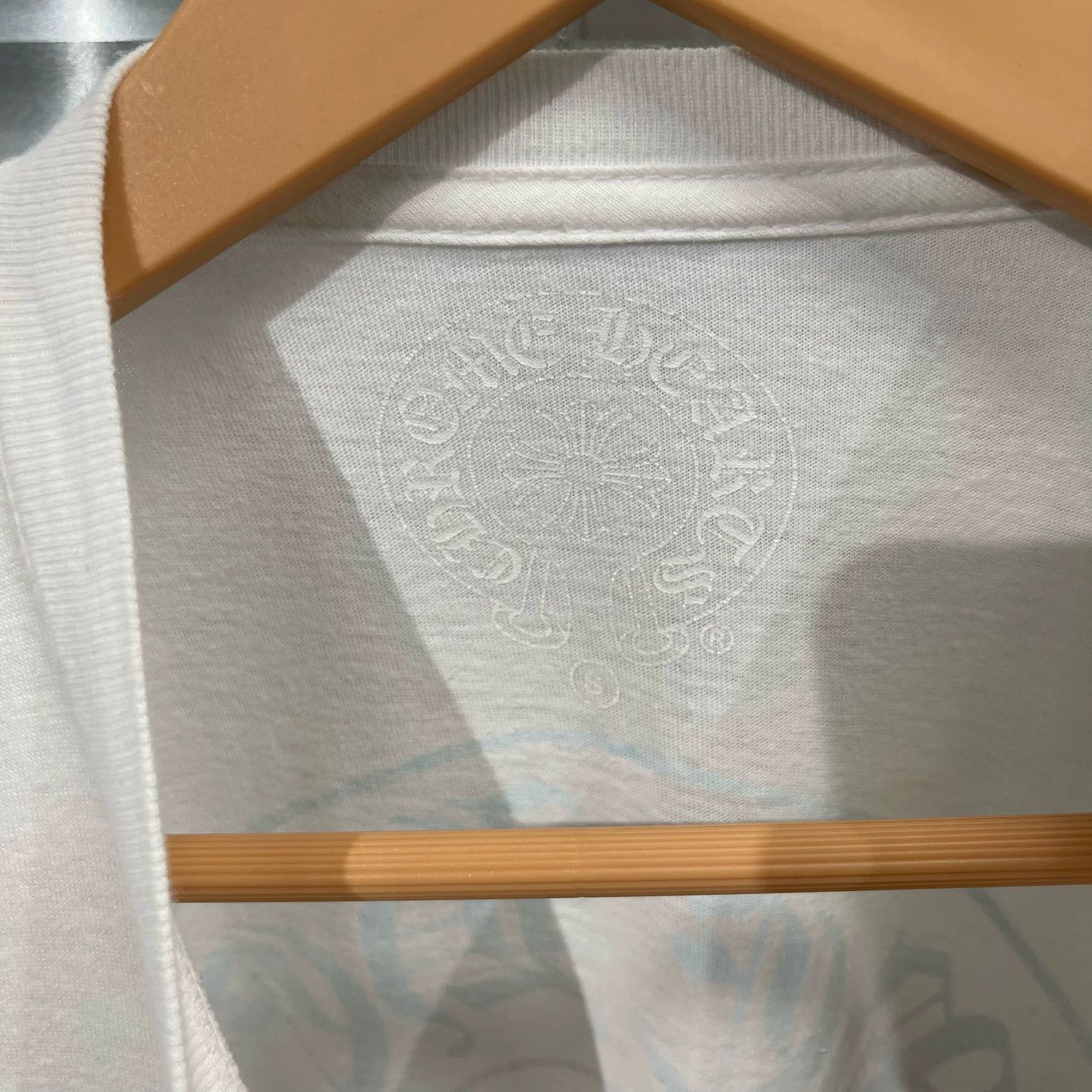 Chrome Hearts Chrome Hearts White Gradient Cross & Sword SS Tee S 99N Size US S / EU 44-46 / 1 - 3 Thumbnail