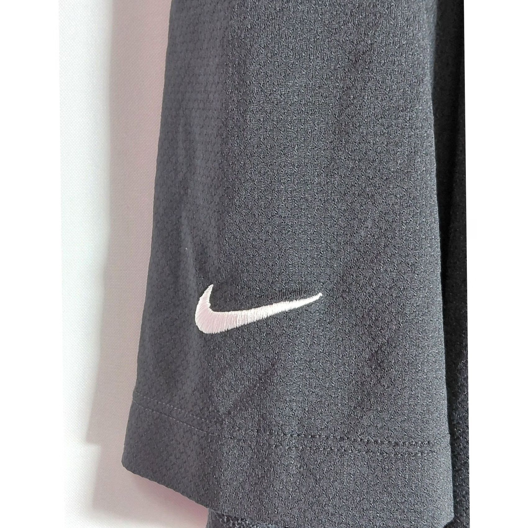 Nike Nike Golf Dri-FIT Veterans Polo Shirt Black Mens Short Sleeve Knit XXL Size US XXL / EU 58 / 5 - 3 Thumbnail