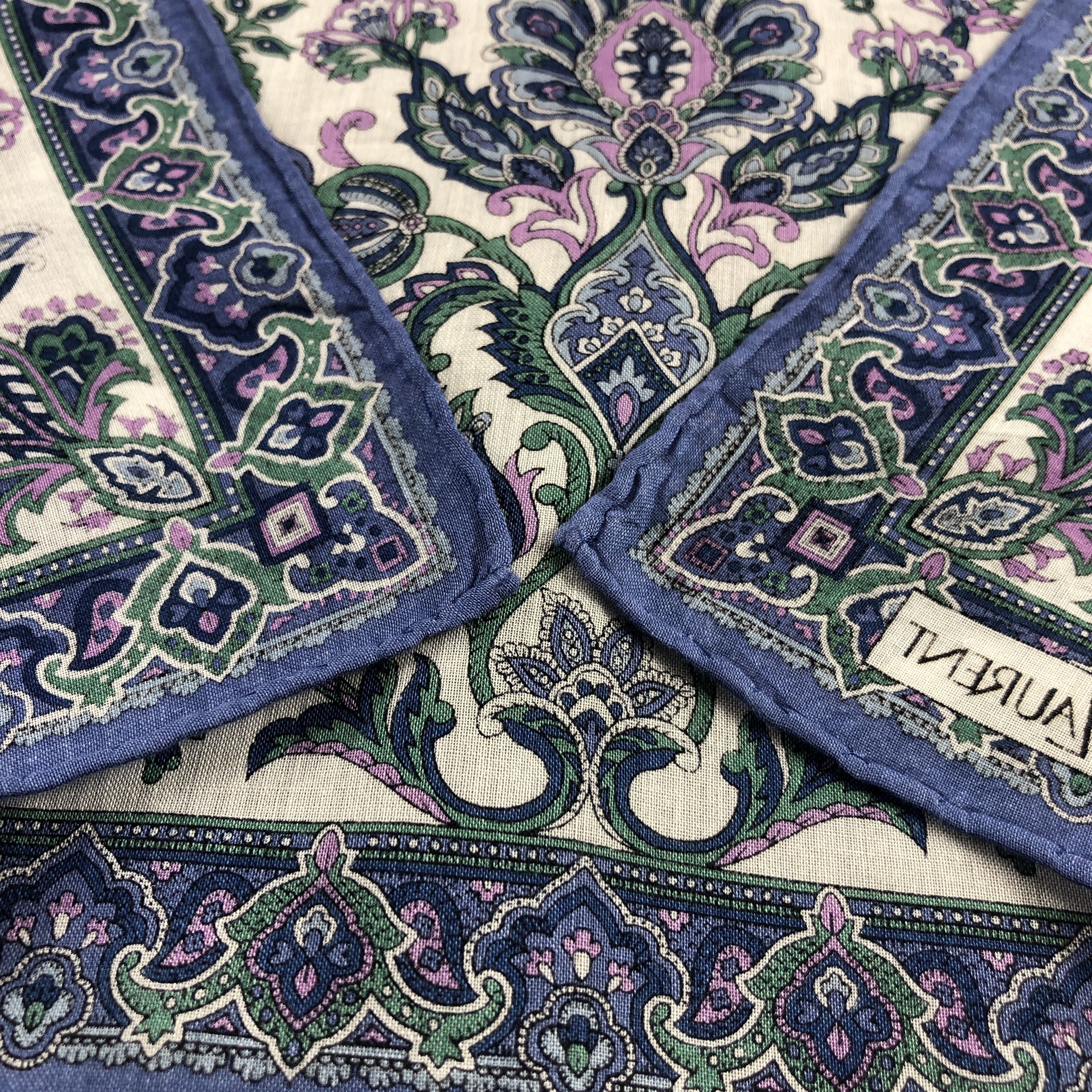 Yves Saint Laurent Yves Saint Laurent Handkerchief Neckerchief Bandana H2783 Size ONE SIZE - 5 Thumbnail