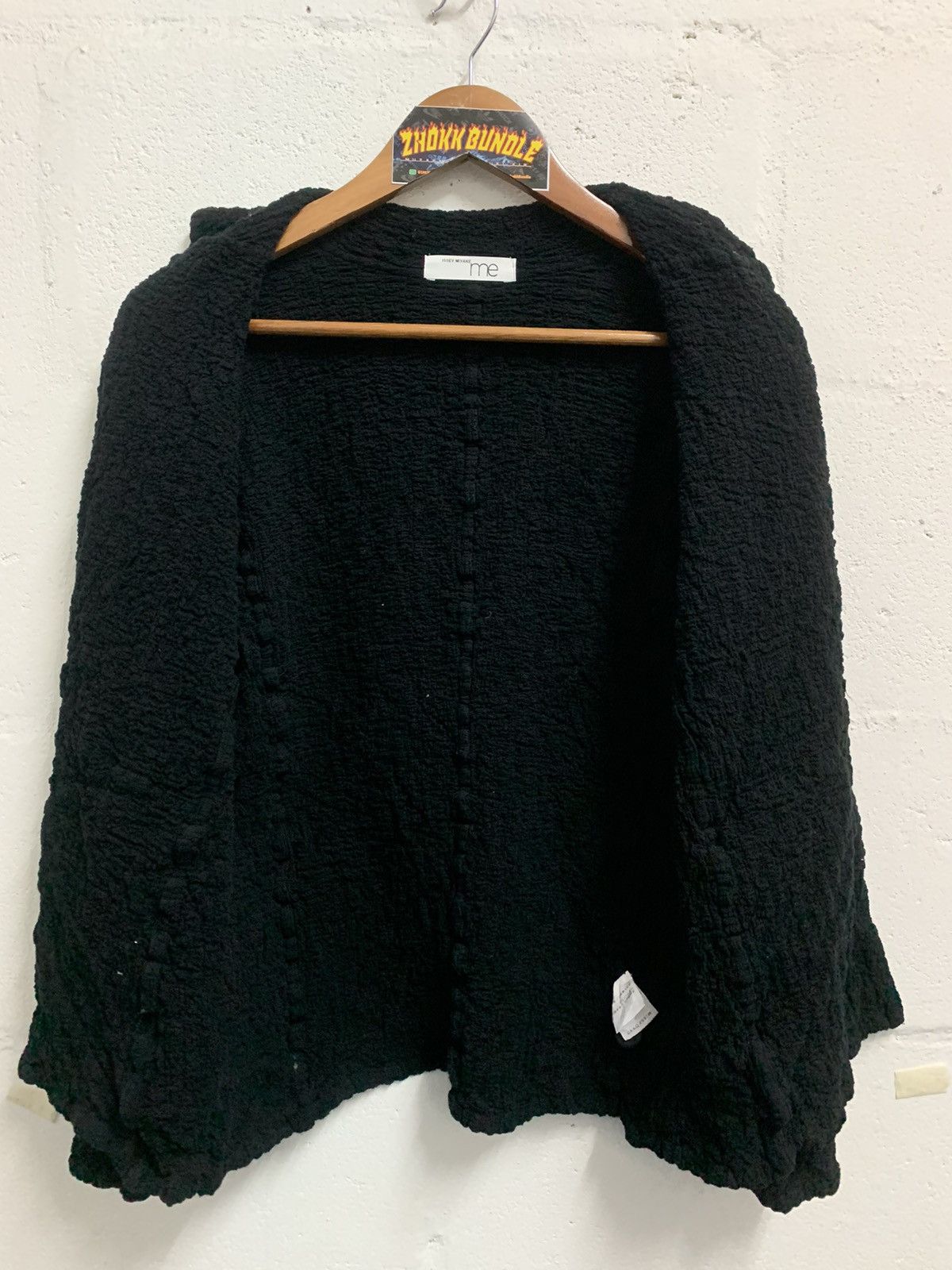 Issey Miyake Issey Miyaki me Cardigan Jacket Basic Cauliflower Size S / US 4 / IT 40 - 4 Thumbnail