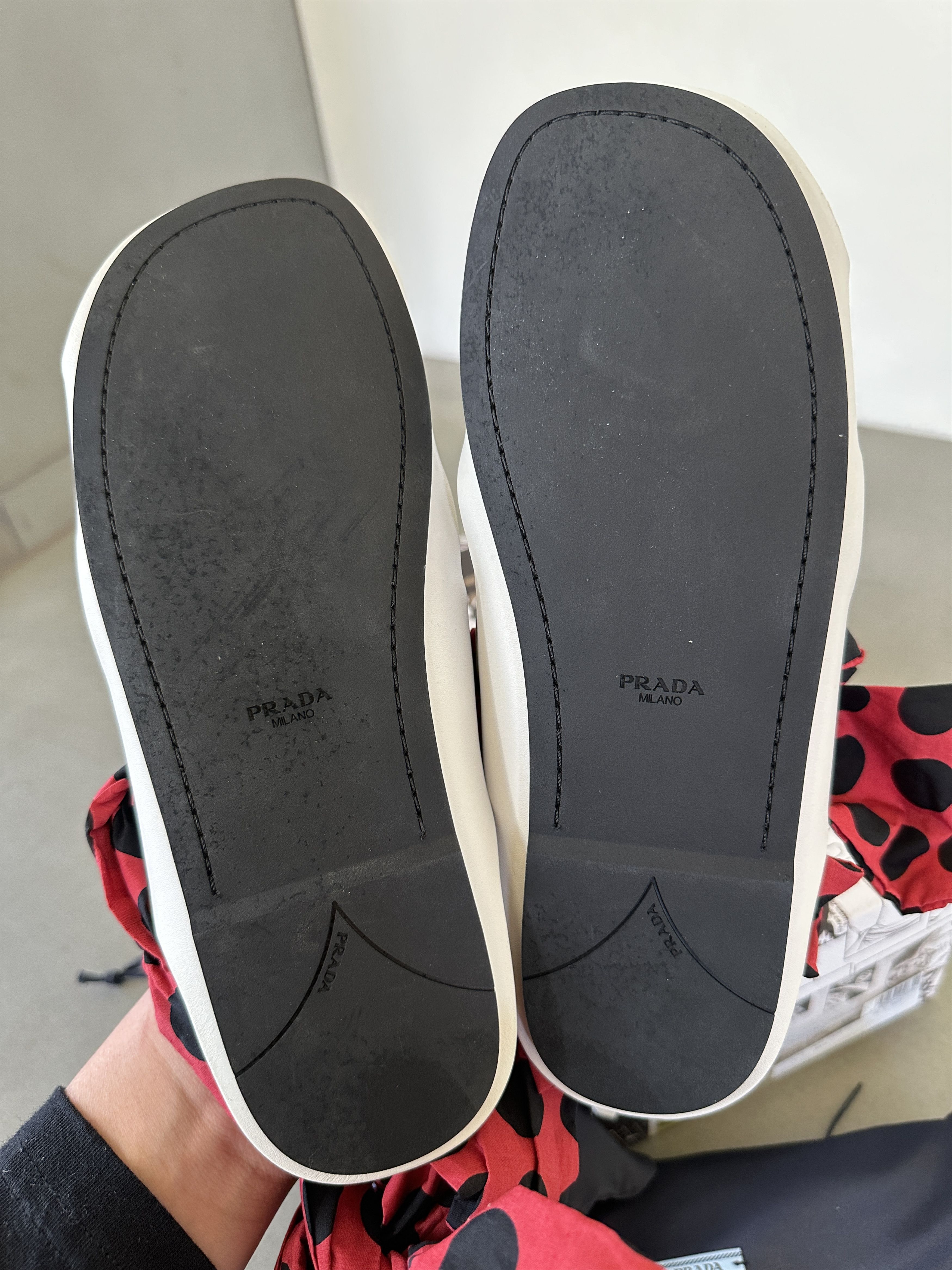 Prada 38.5 NEW $795 PRADA RUNWAY STUD Wrap FLAT SANDALS Size US 8 / IT 38 - 8 Thumbnail