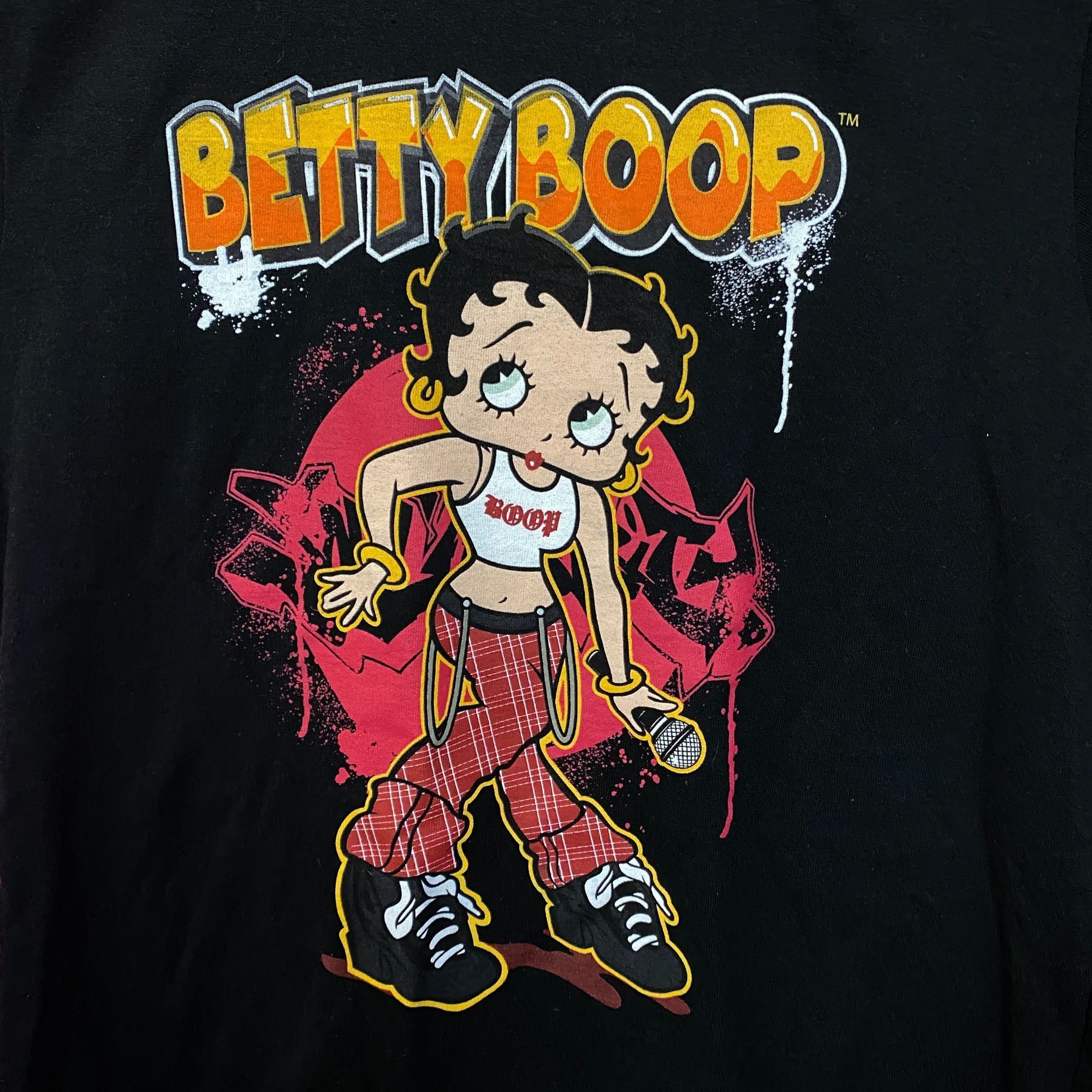 Other Betty Boop No Doubt Inspired Betty Graffiti Spell-Out Tee L Size US L / EU 52-54 / 3 - 2 Thumbnail