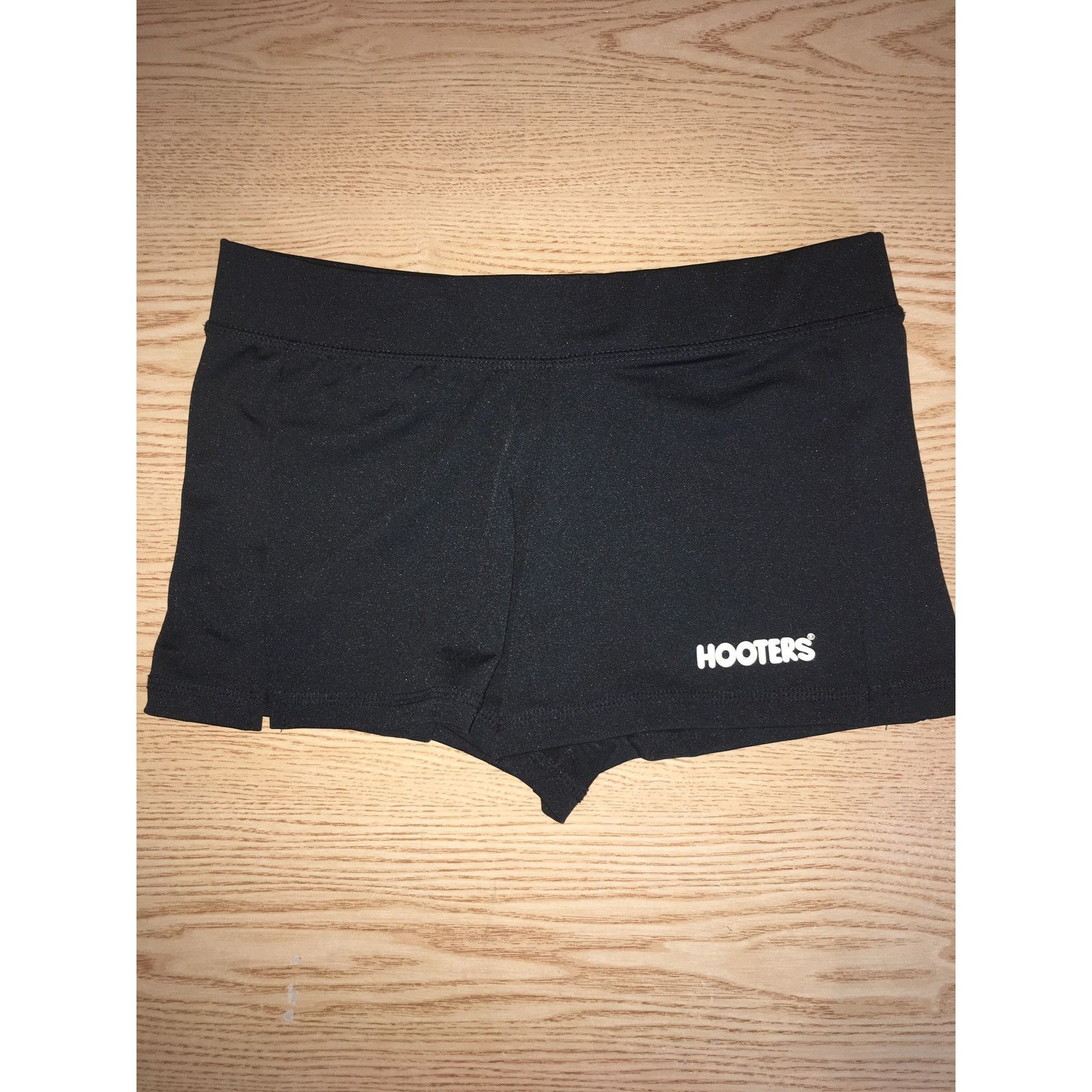 Other New Rare Sexy Hooters Girl Uniform Black Shorts Stretchy Xxs Size 24" / US 00 / IT 34 - 8 Thumbnail