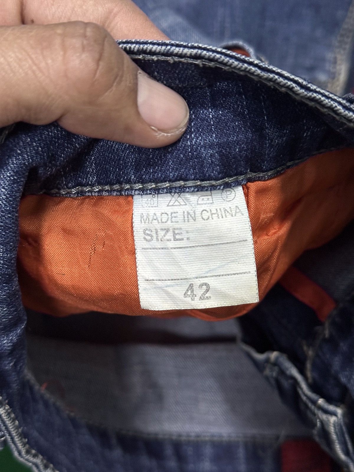 If Six Was Nine American Denim Rare Sz 42 inch 💥💥 Size US 42 / EU 58 - 9 Thumbnail