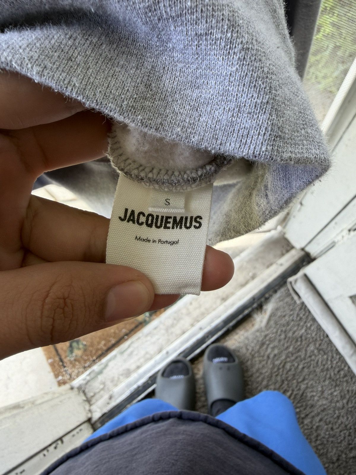 Jacquemus Jacquemus Gray Hoodie Small Size US S / EU 44-46 / 1 - 5 Thumbnail