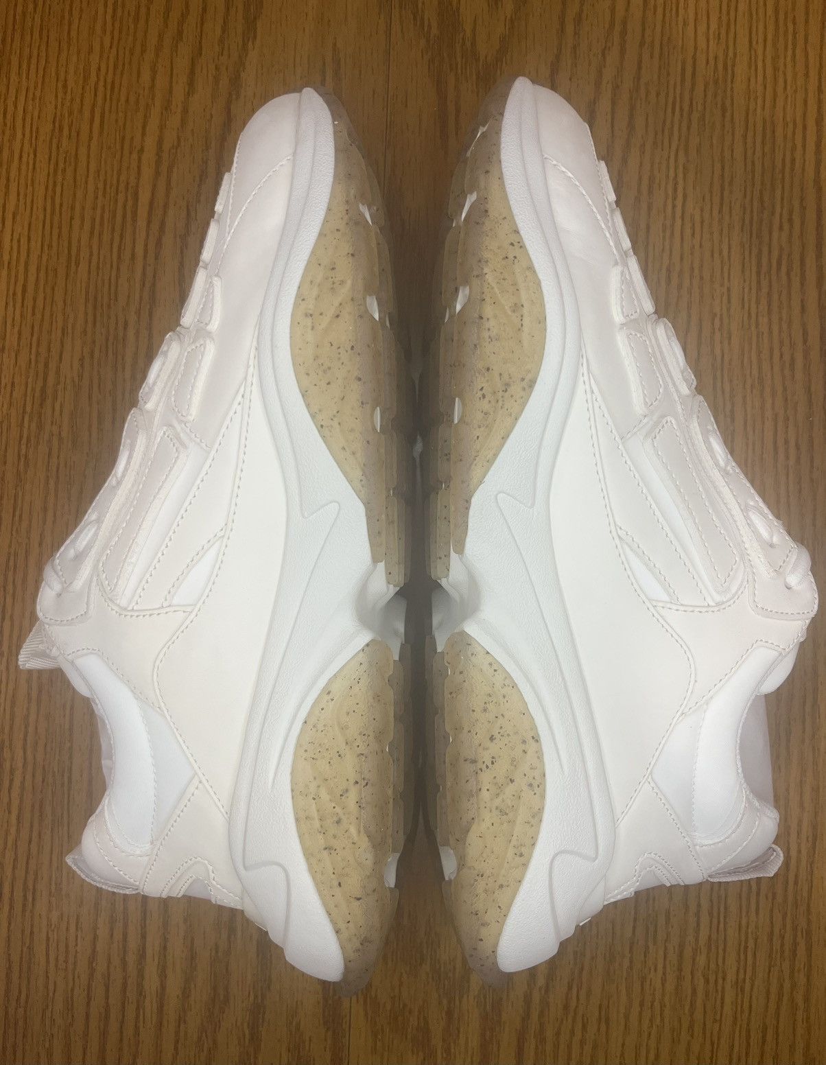 Amiri Amiri Bone Runner Sneaker (White/Alabaster) Size US 12 / EU 45 - 3 Thumbnail
