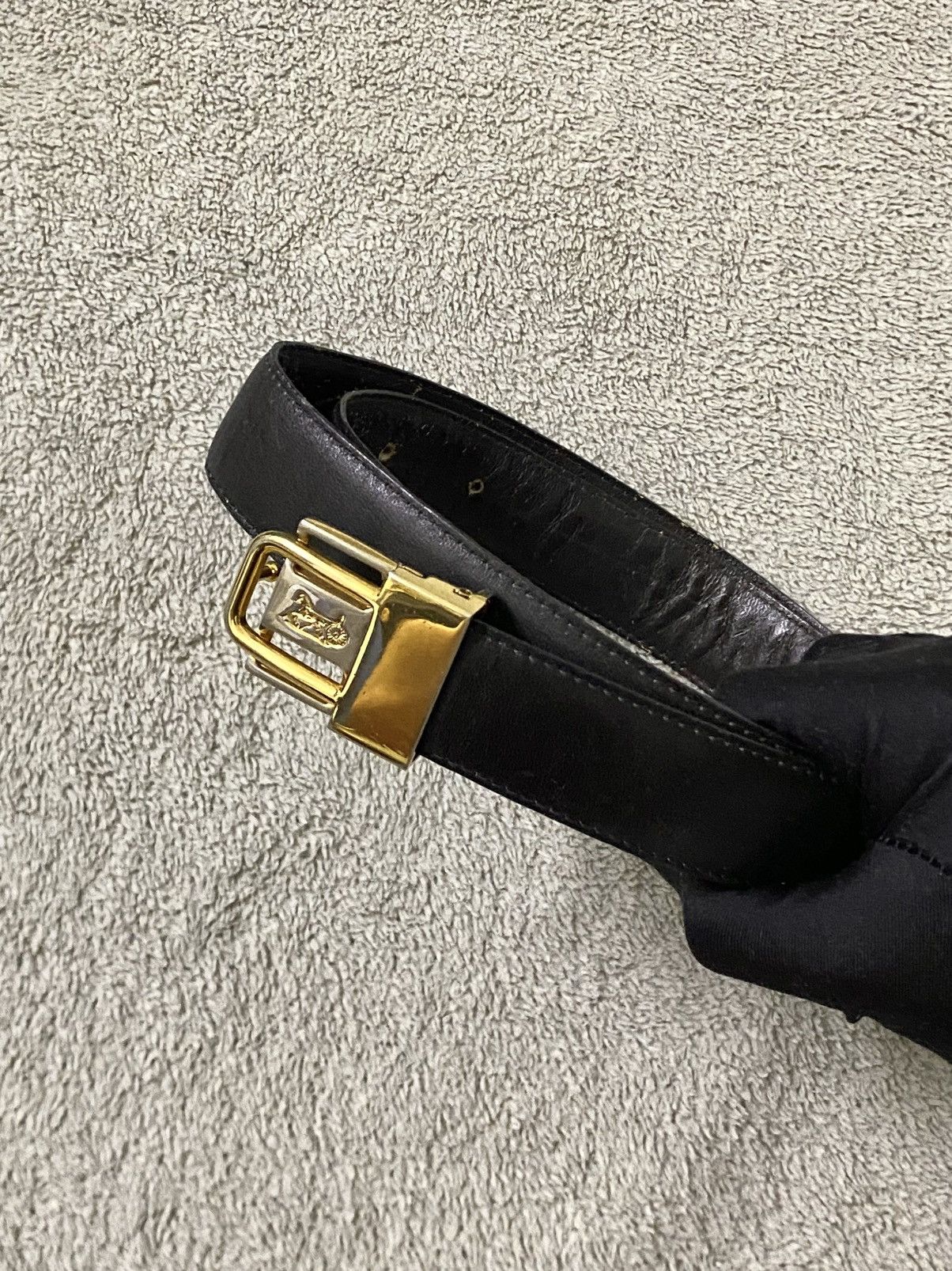 Celine × Hedi Slimane Celine Blue Watersnake Belt SS20 | Grailed