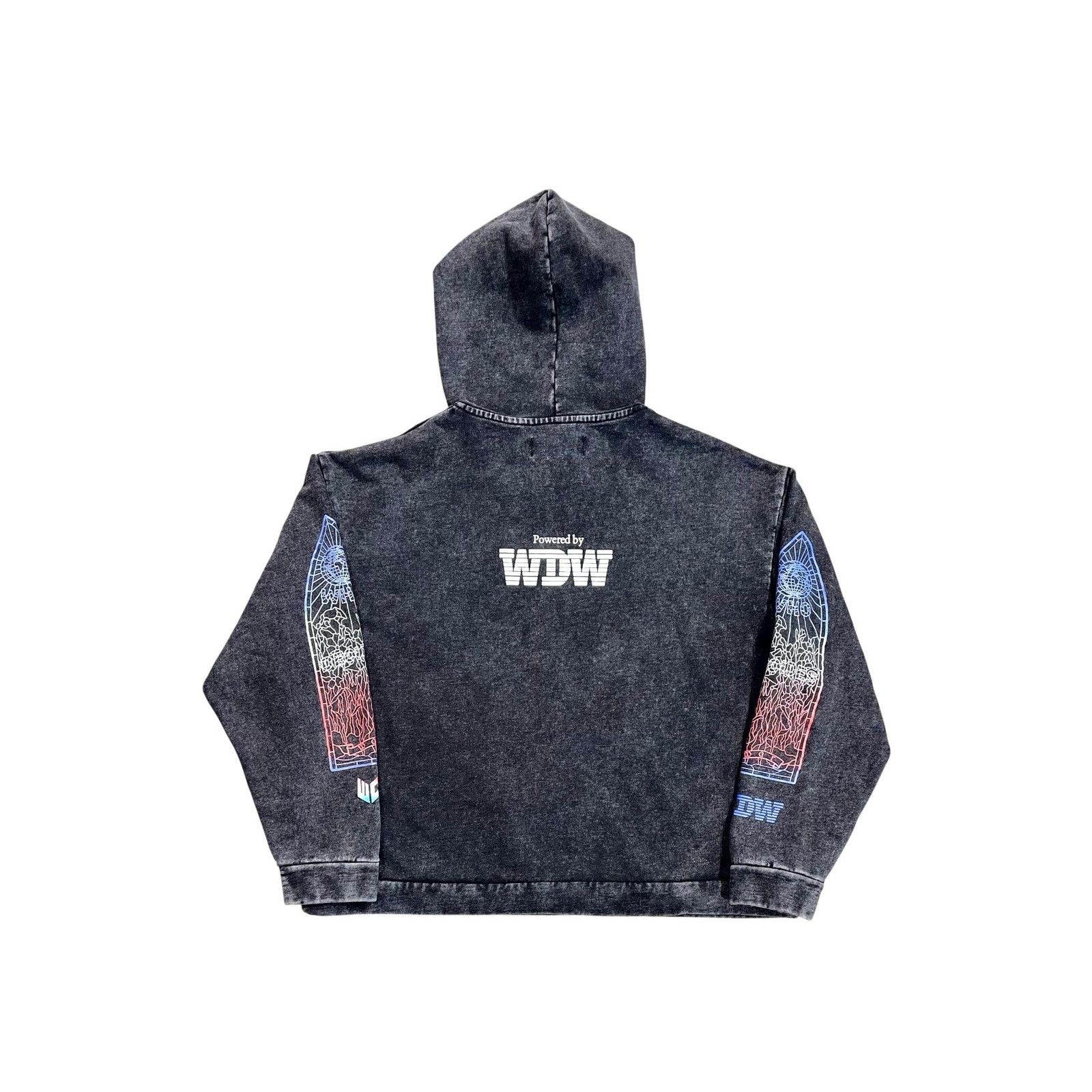 Who Decides War Who Decides War "Intertwined Windows" Black Wash Hoodie Size US S / EU 44-46 / 1 - 2 Thumbnail