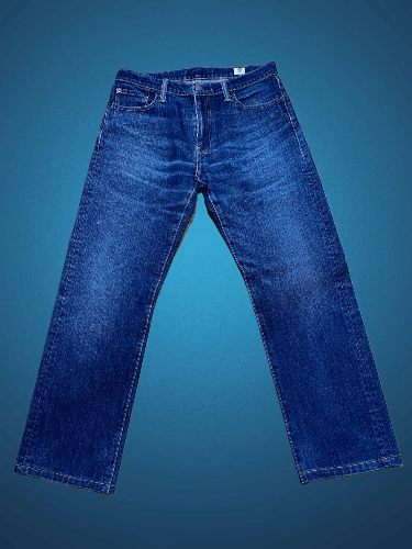 Levi's Levi's 504 Blue Denim Jeans 32 Distressed Faded 90s Y2K Size US 32 / EU 48 - 1 Thumbnail