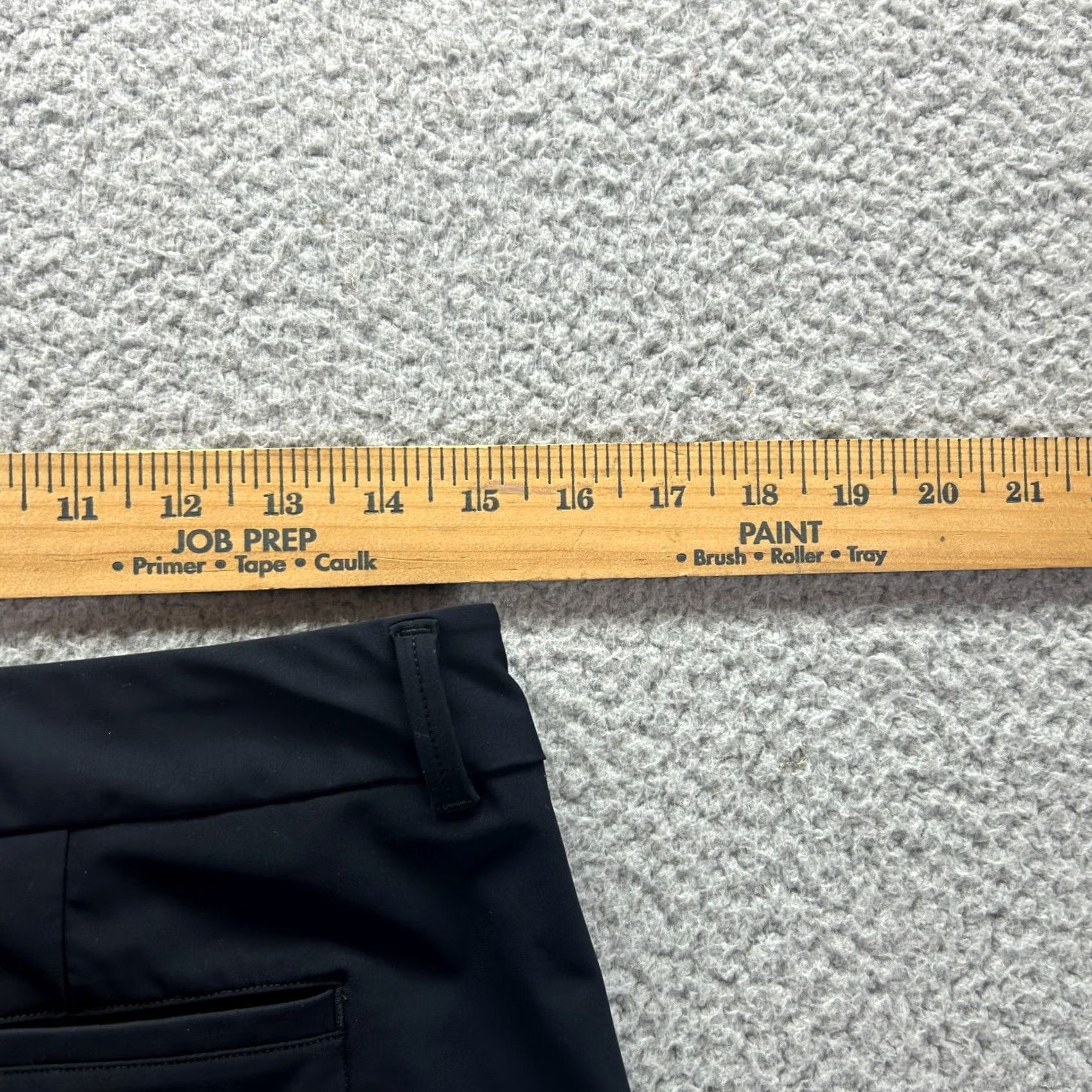 Spanx Spanx Shorts Womens Medium Black Chino Stretch Pull On Casual | Regular Fit | Nylon Blend | High Rise | Pockets | Solid Pattern Size 32" / US 10 / IT 46 - 8 Thumbnail
