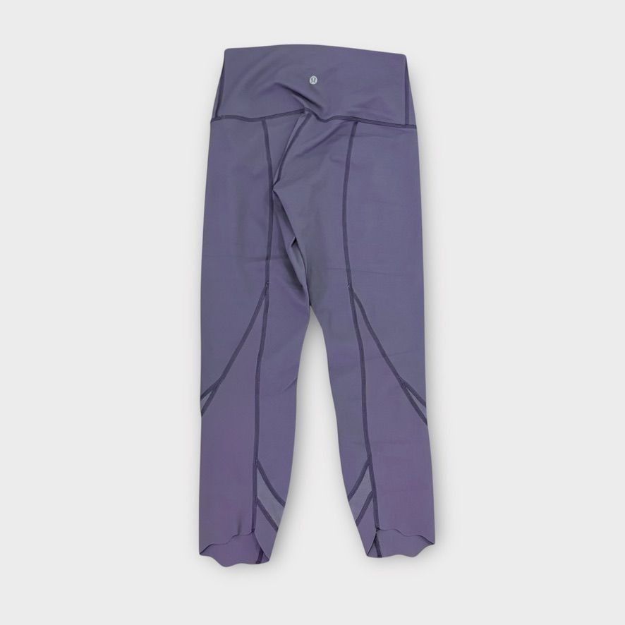 Lululemon Lululemon Wunder Under Crop II 6 *Roll Down Scallop Full-On Size 28" / US 6 / IT 42 - 6 Thumbnail