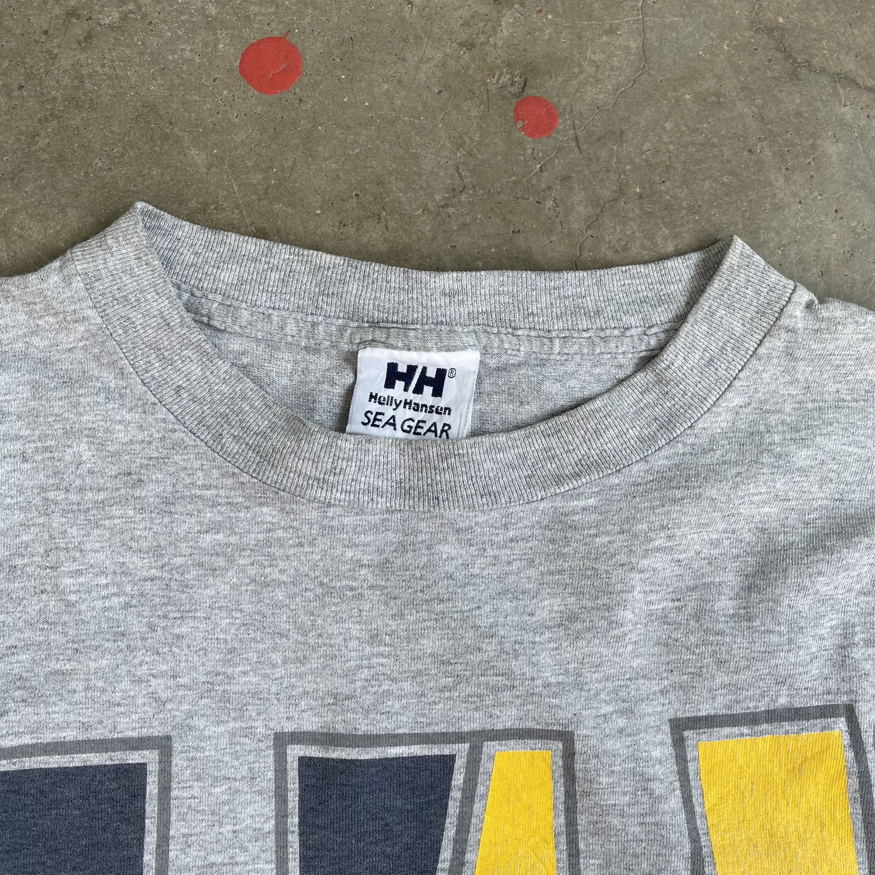 Helly Hansen Vintage Helly Hansen T-shirt Big Logo Tee KS248 Size US L / EU 52-54 / 3 - 4 Thumbnail