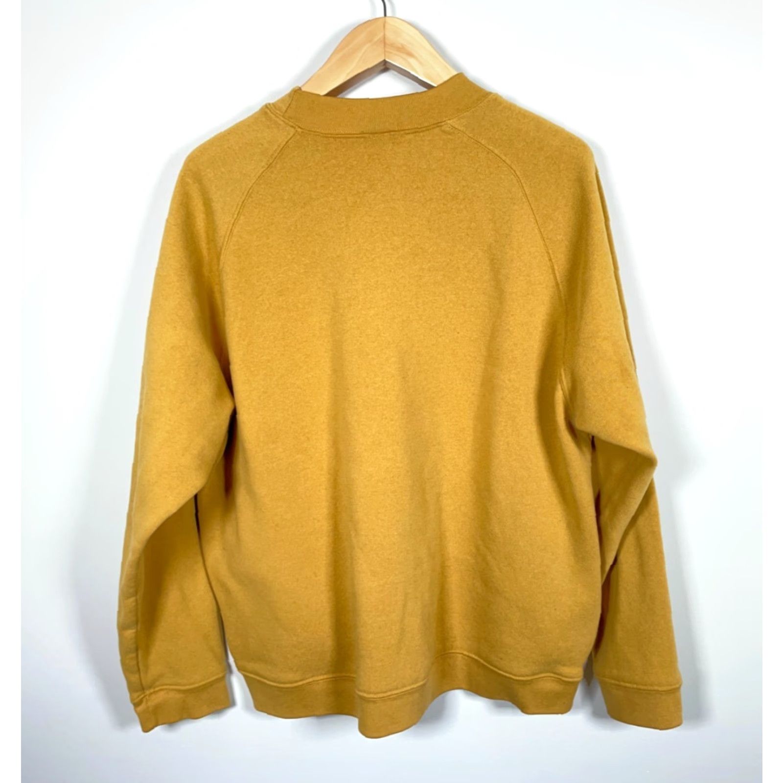 Vintage VINTAGE Sweatshirt Main Selling Point: Pocket Crewneck Raglan Sleeves 90s Brown Yellow XL Mens Pullover Lightweight 80s 90s Retro Pockets Mens Size US XL / EU 56 / 4 - 2 Thumbnail