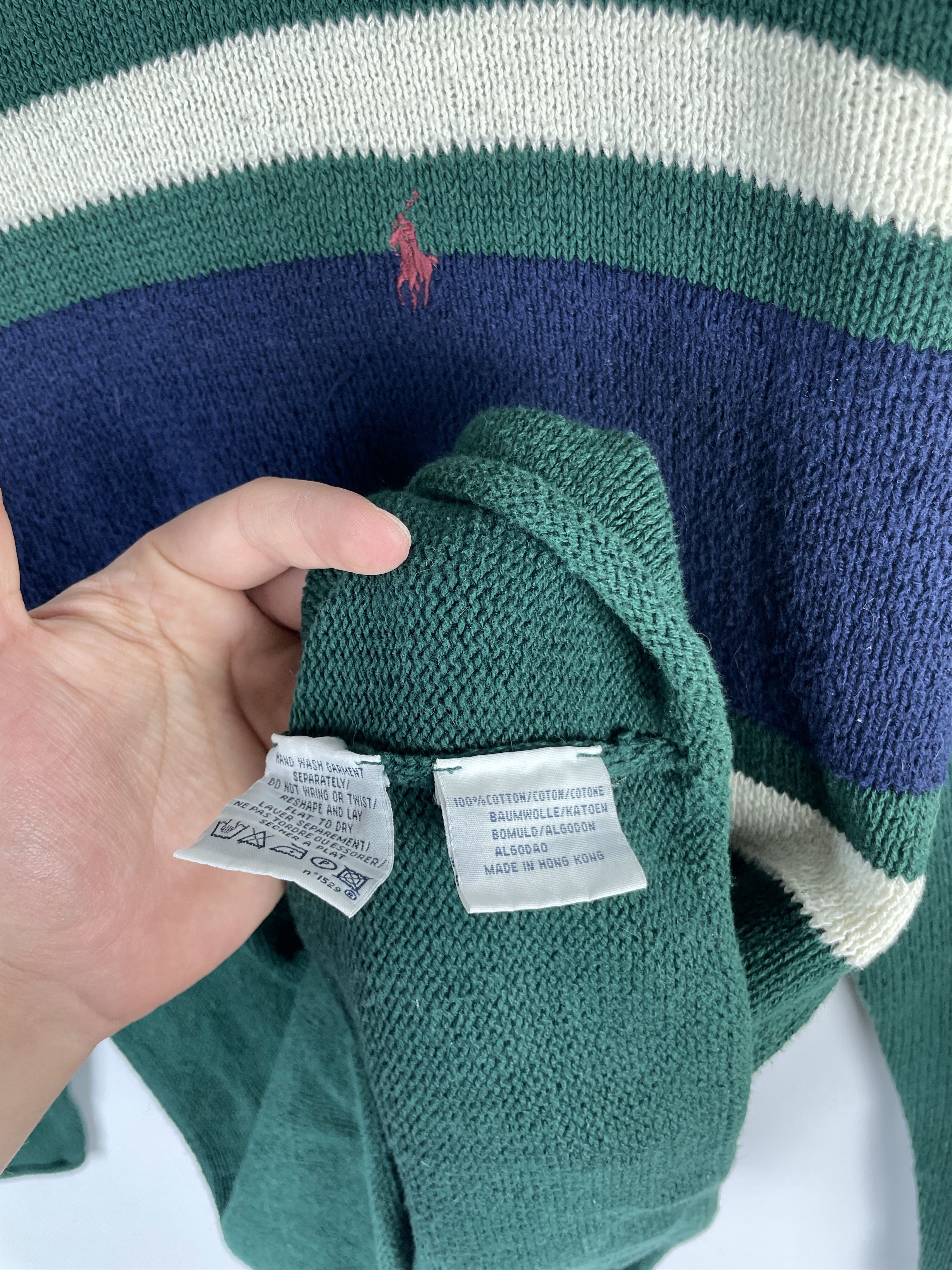Polo Ralph Lauren × Vintage Vintage Polo Ralph Lauren Knit Sweater Size US L / EU 52-54 / 3 - 6 Thumbnail
