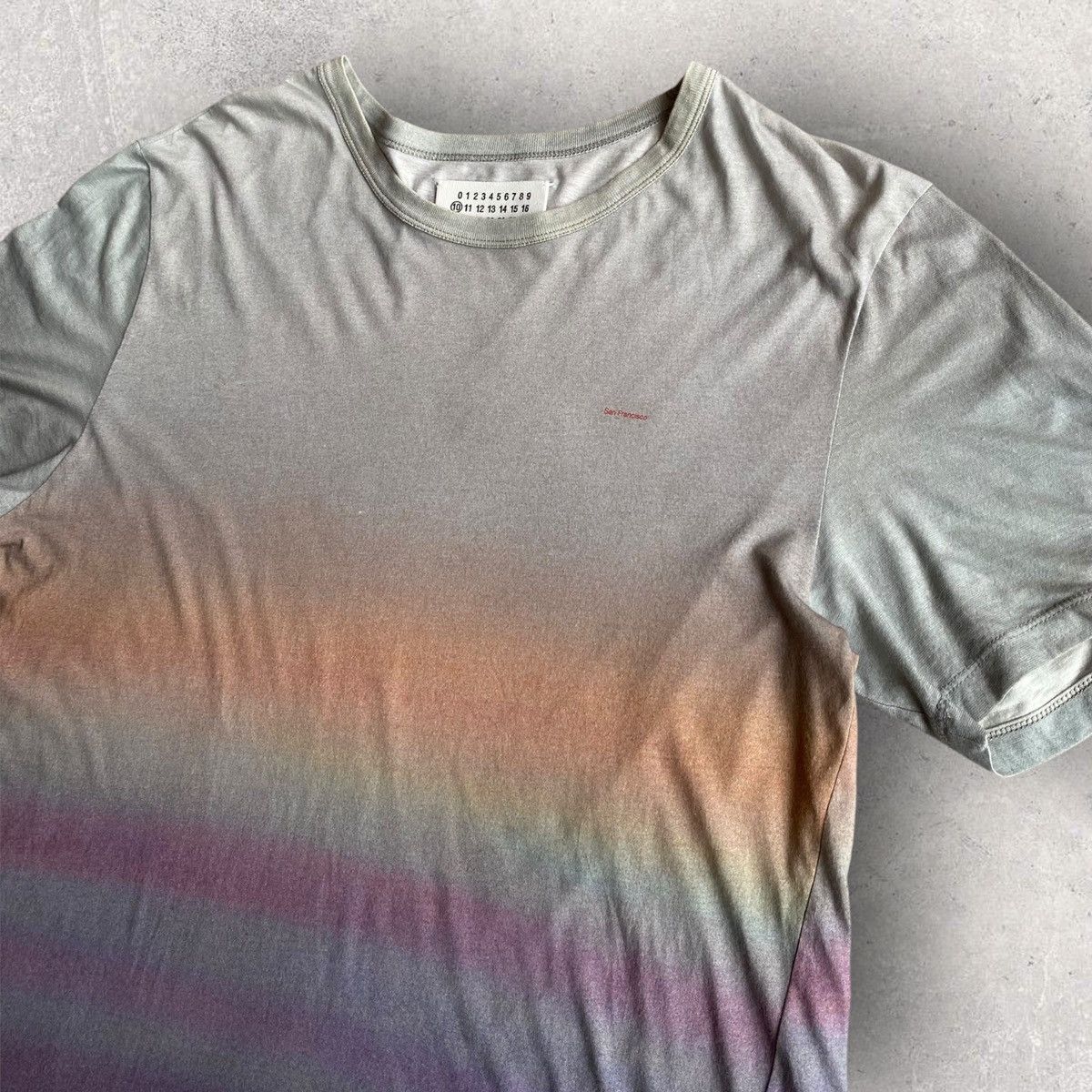 Maison Margiela SS07 Rainbow San Francisco T Shirt Size US M / EU 48-50 / 2 - 3 Thumbnail