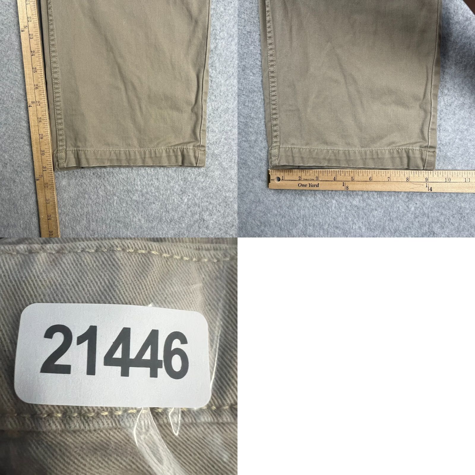 Levi's VINTAGE Levi's SilverTab Cargo Pants 31x32 Beige Mens 90s Y2K Loose Baggy Wide Leg Size US 31 - 8 Thumbnail
