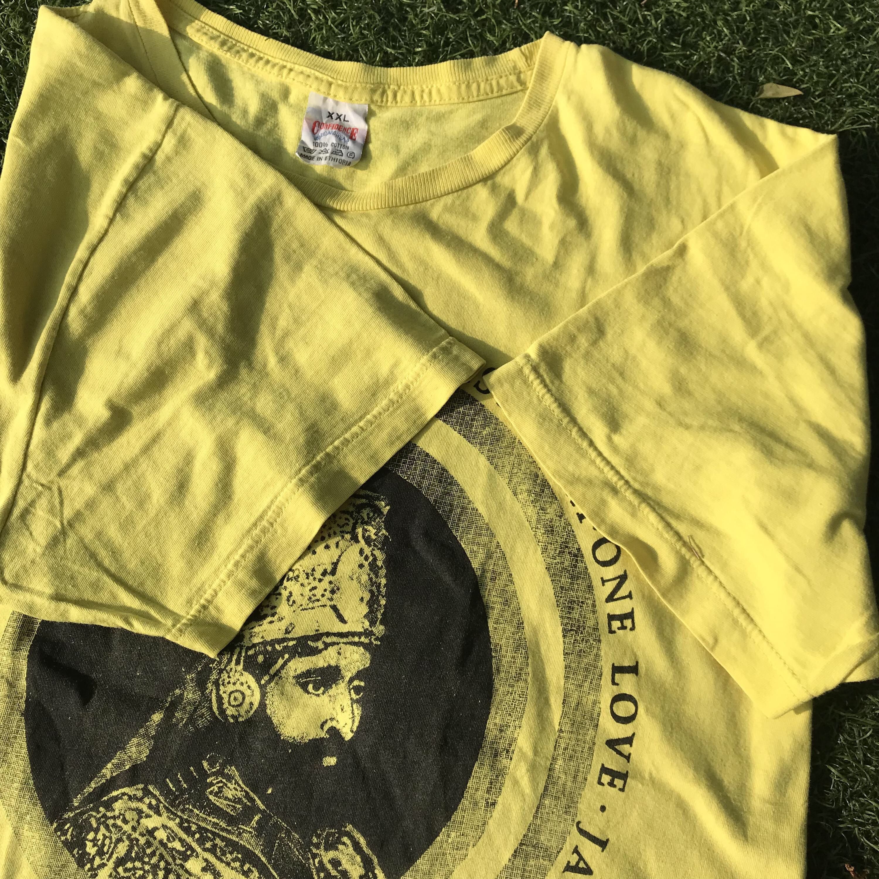 Vintage Vintage Tshirt Haile Selassie Lion of Judah Jah Rastafari Size US L / EU 52-54 / 3 - 4 Thumbnail
