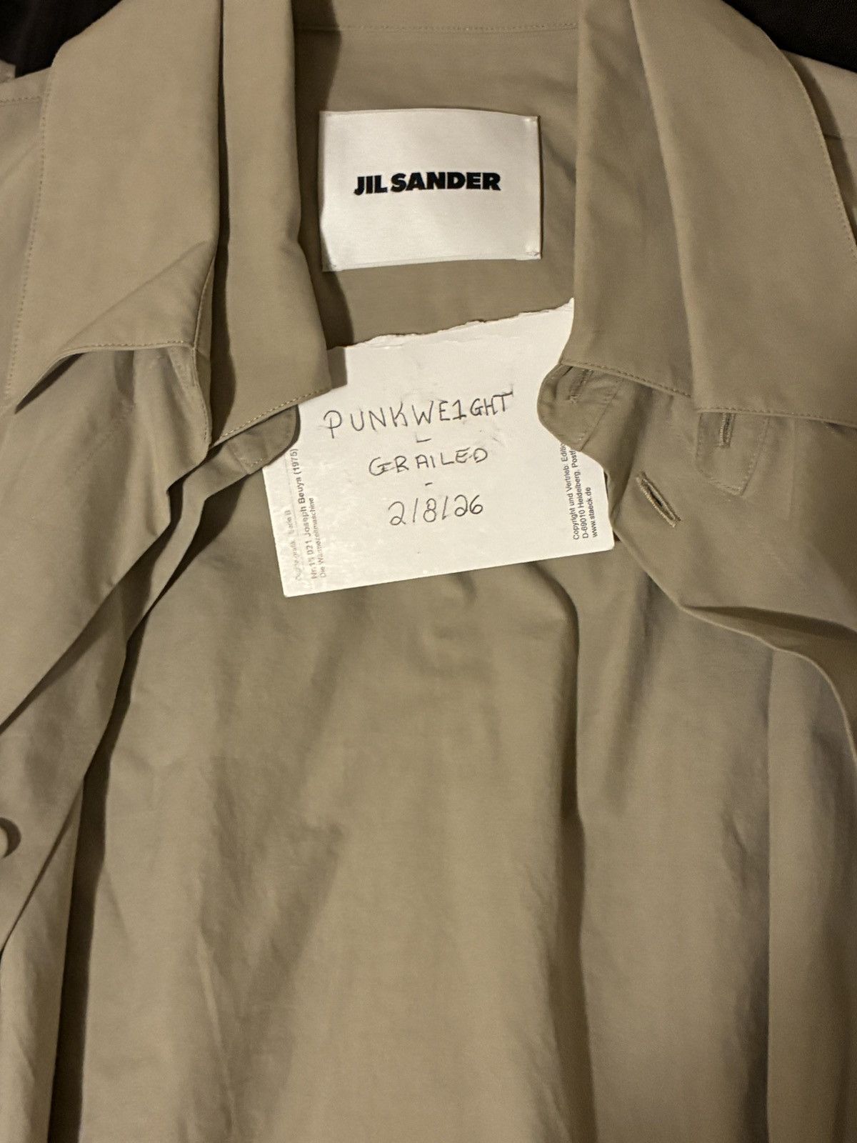 Jil Sander Jil Sander Beige Layered Shirt Size US M / EU 48-50 / 2 - 3 Thumbnail