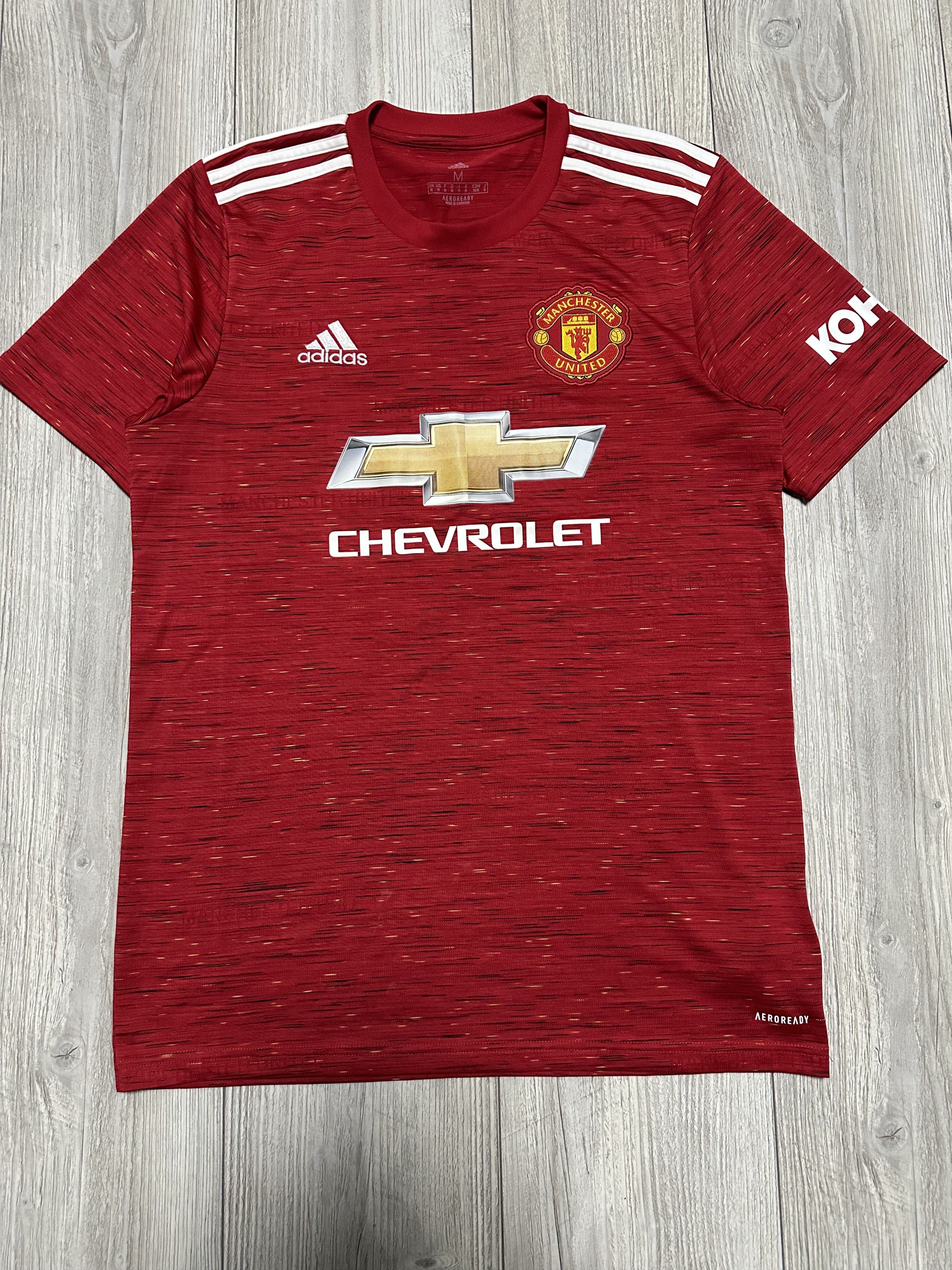 Adidas Manchester United Home football 2020/21 Jersey Adidas GC7958 Size US M / EU 48-50 / 2 - 1 Thumbnail