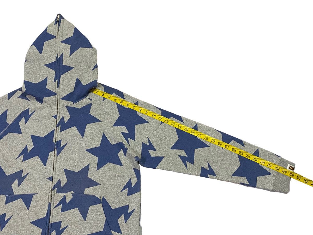 Bape × Nigo Sta Pattern Full Zip Hoodie Size US M / EU 48-50 / 2 - 5 Thumbnail