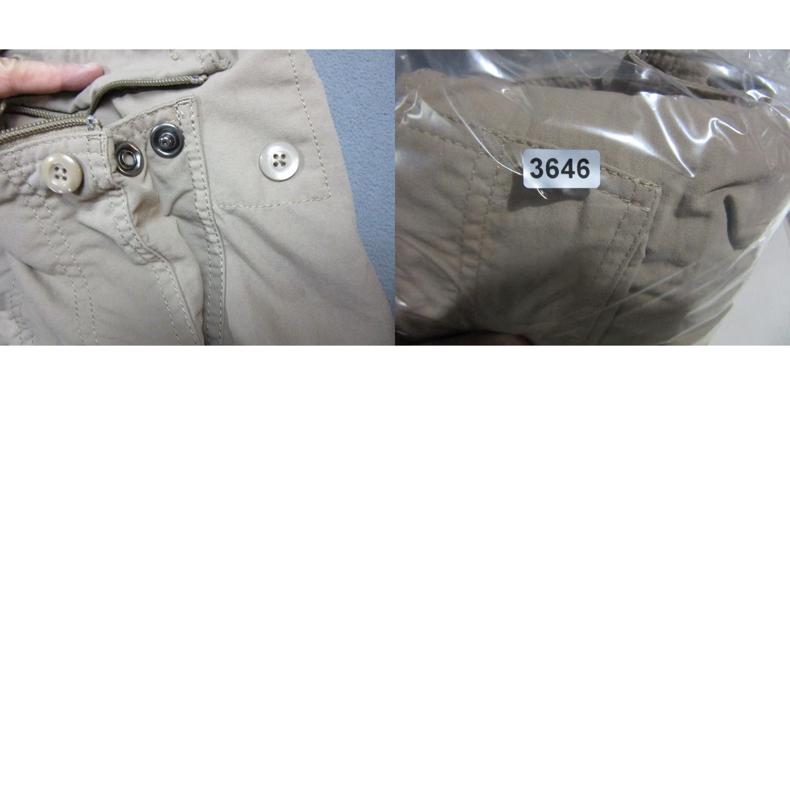 Vintage Clothing Arts Pants Mens 38 Beige Brown Cargo Pick Pocket Proof Straight Secure Size US 38 / EU 54 - 11 Thumbnail