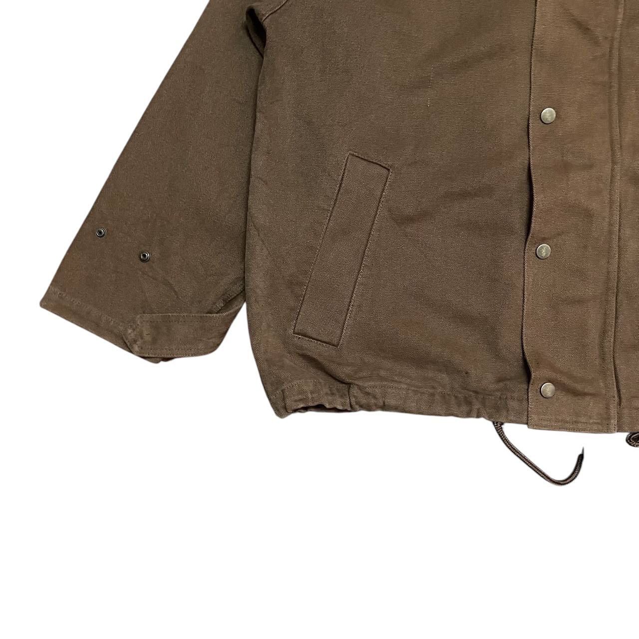 Japanese Brand Vintage Wind and Sea Canvas Brown Jacket Size US L / EU 52-54 / 3 - 5 Thumbnail