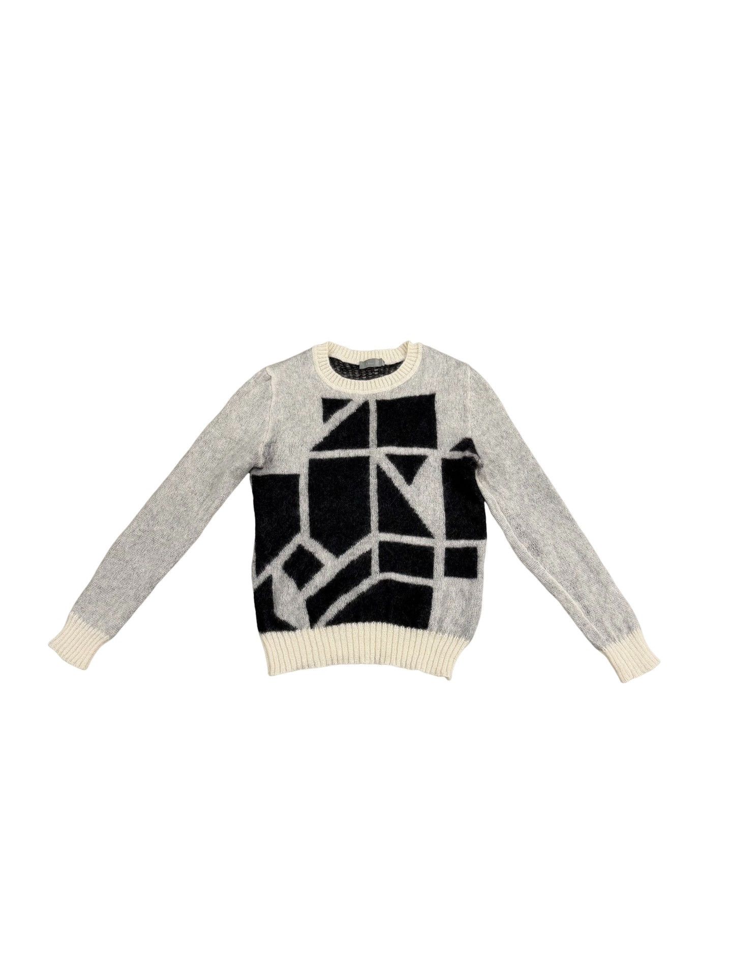 Dior Dior Geometric Mohair Knit Sweater Size S Size US S / EU 44-46 / 1 - 1 Thumbnail