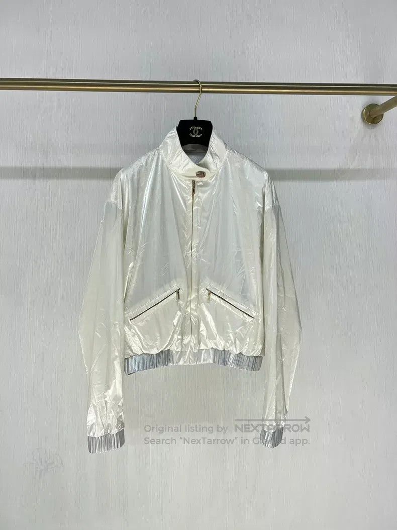 Chanel Chanel 23C Early Spring Vacation Series Metallic Jacket Size S / US 4 / IT 40 - 1 Thumbnail