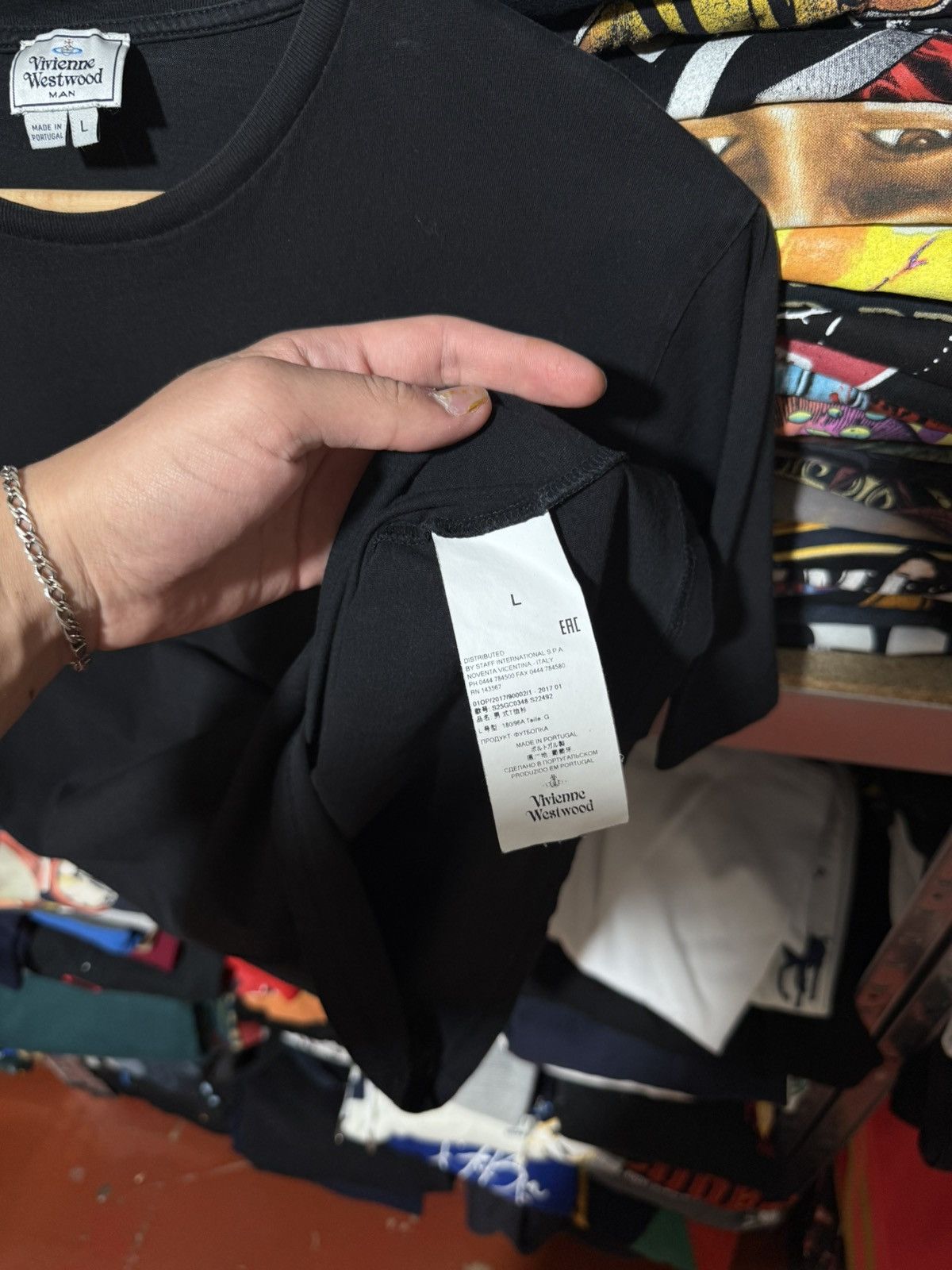 Vivienne Westwood 🔥LASTDROP🔥 Vivienne Westwood Classic Orb Logo T-shirt Hype Size US L / EU 52-54 / 3 - 4 Thumbnail