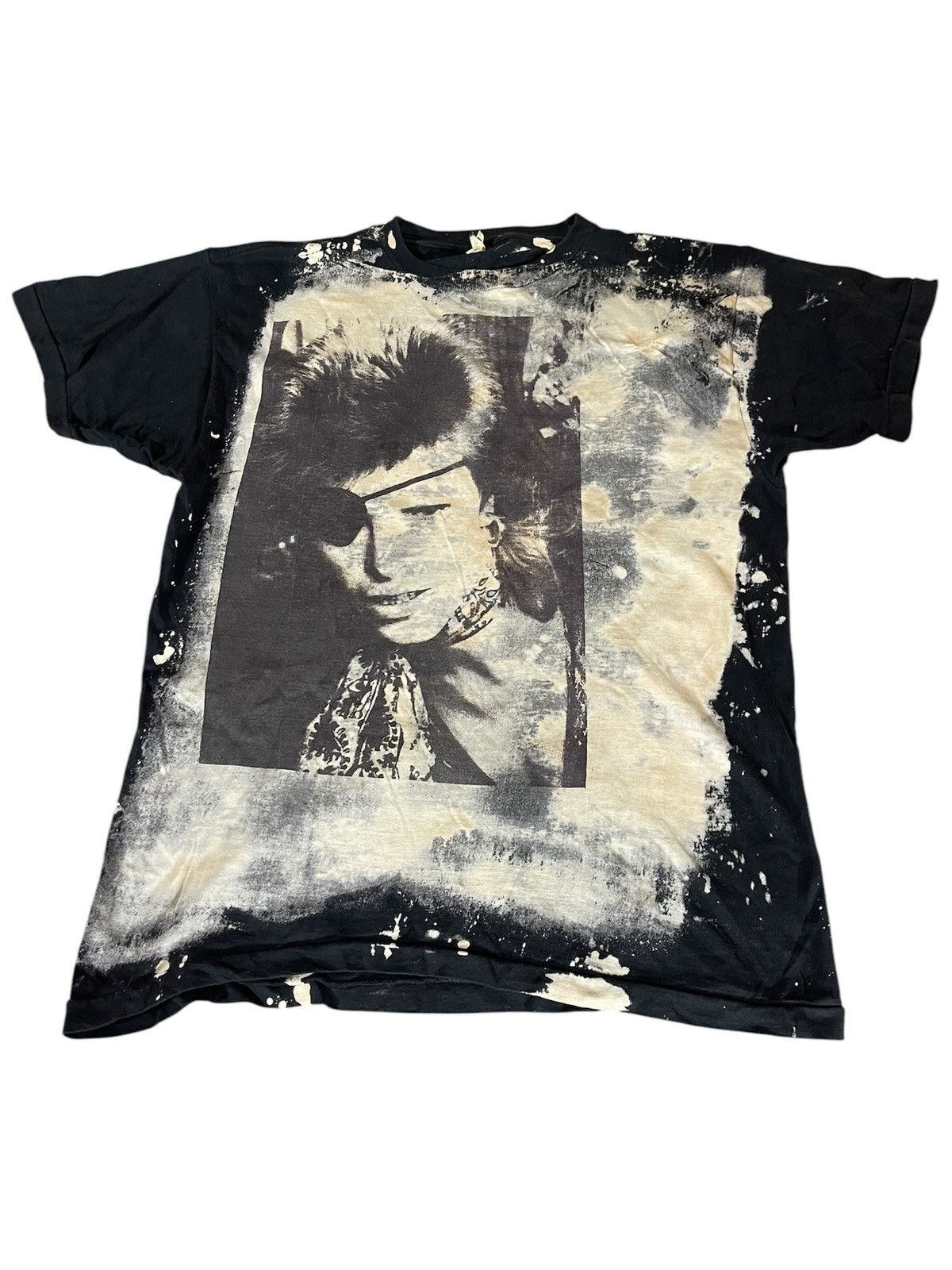 Band Tees × Grailed × Vintage David Bowie Vintage 80’s Mosquitohead Halloween Jack t-shirt Size US XL / EU 56 / 4 - 4 Thumbnail