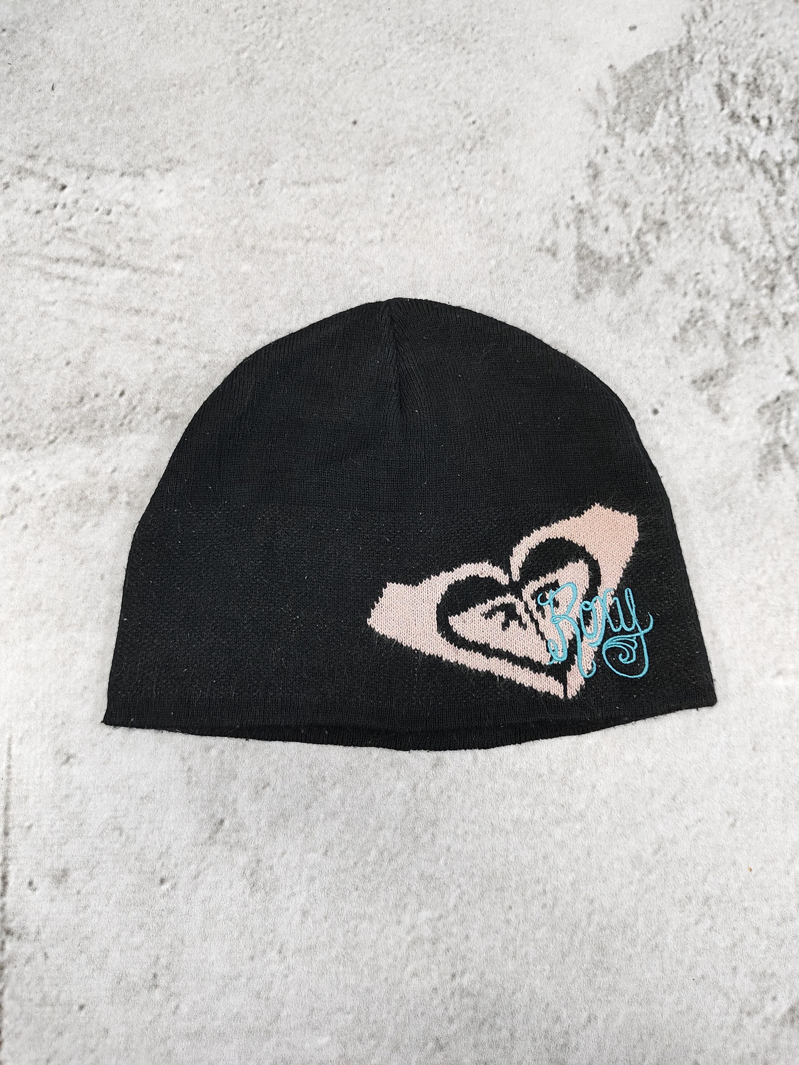 Quiksilver 2000s Roxy- Feminine Surf Skate Y2K Aesthetic Beanie Hat Size ONE SIZE - 3 Thumbnail