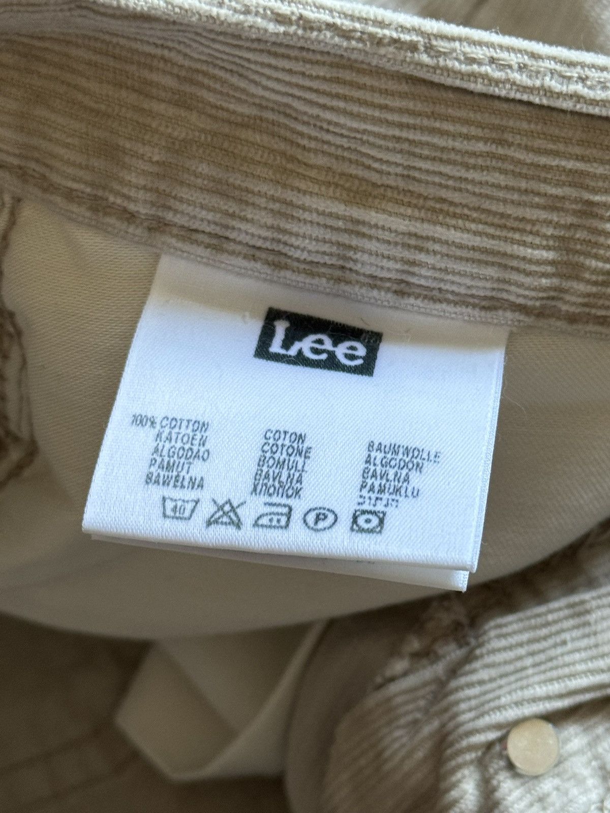 Lee Lee 36/36 Roscoe corduroy velvet pants trousers chinos retro Size US 36 / EU 52 - 13 Thumbnail
