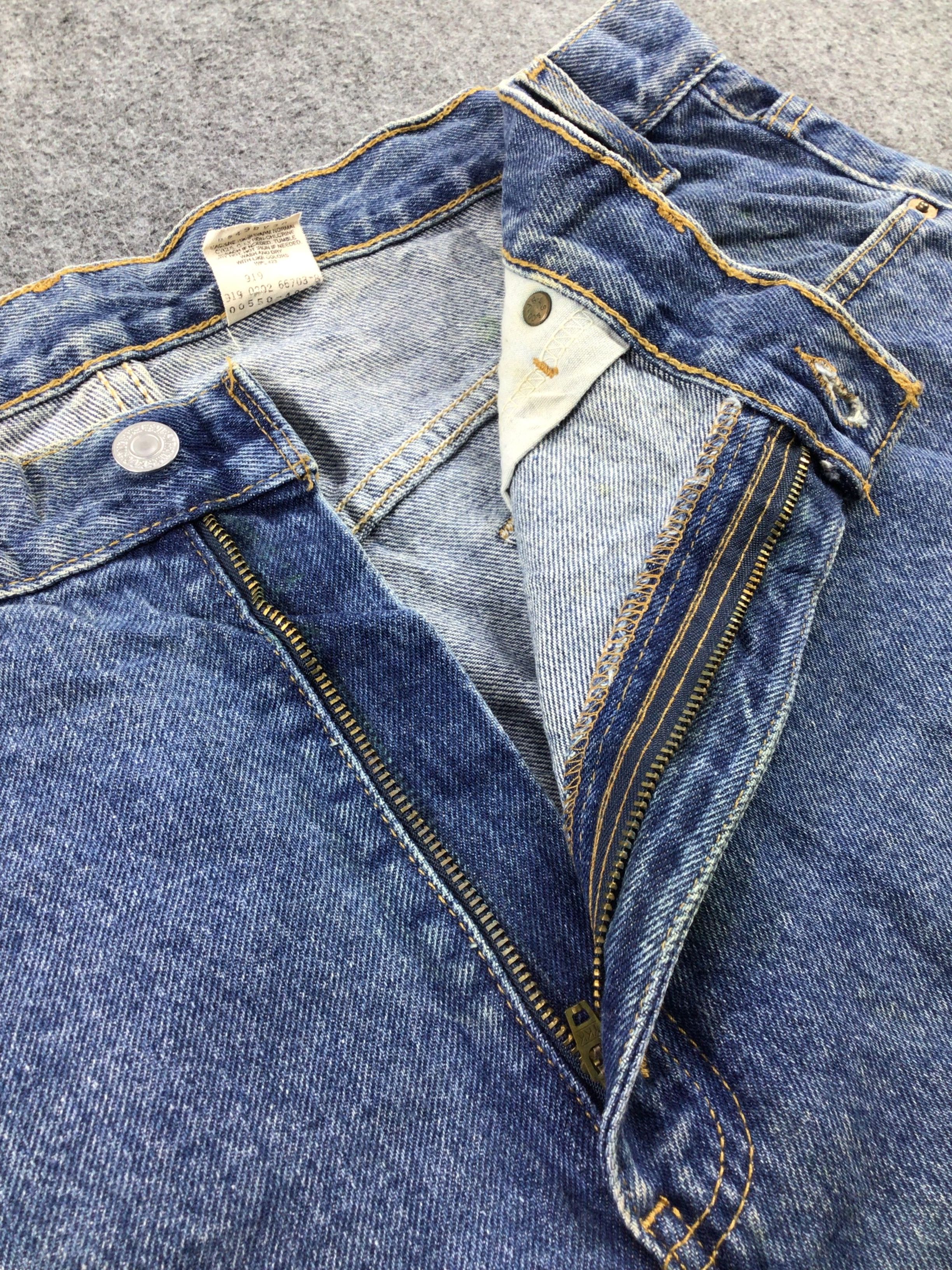 Levi's Vintage Blue Wash Levis 550 Jeans -J839 Size US 38 / EU 54 - 7 Thumbnail
