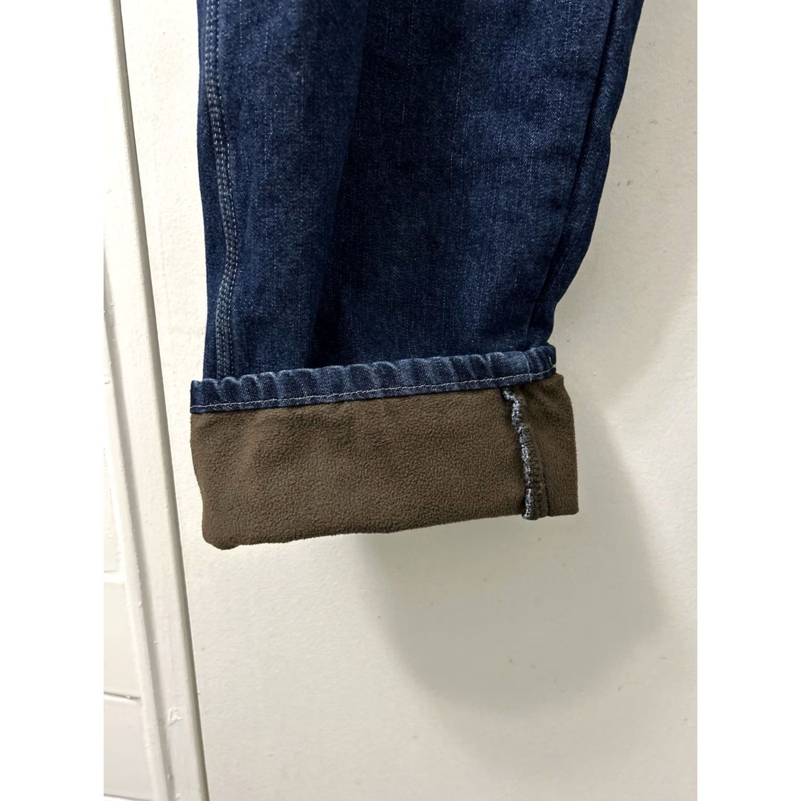 Wrangler Wrangler Authentics Jeans Mens Carpenter Denim 36x32 Blue Lined Insulated Pockets Regular Inseam 32 Winter Fall Mens Size US 36 / EU 52 - 5 Thumbnail