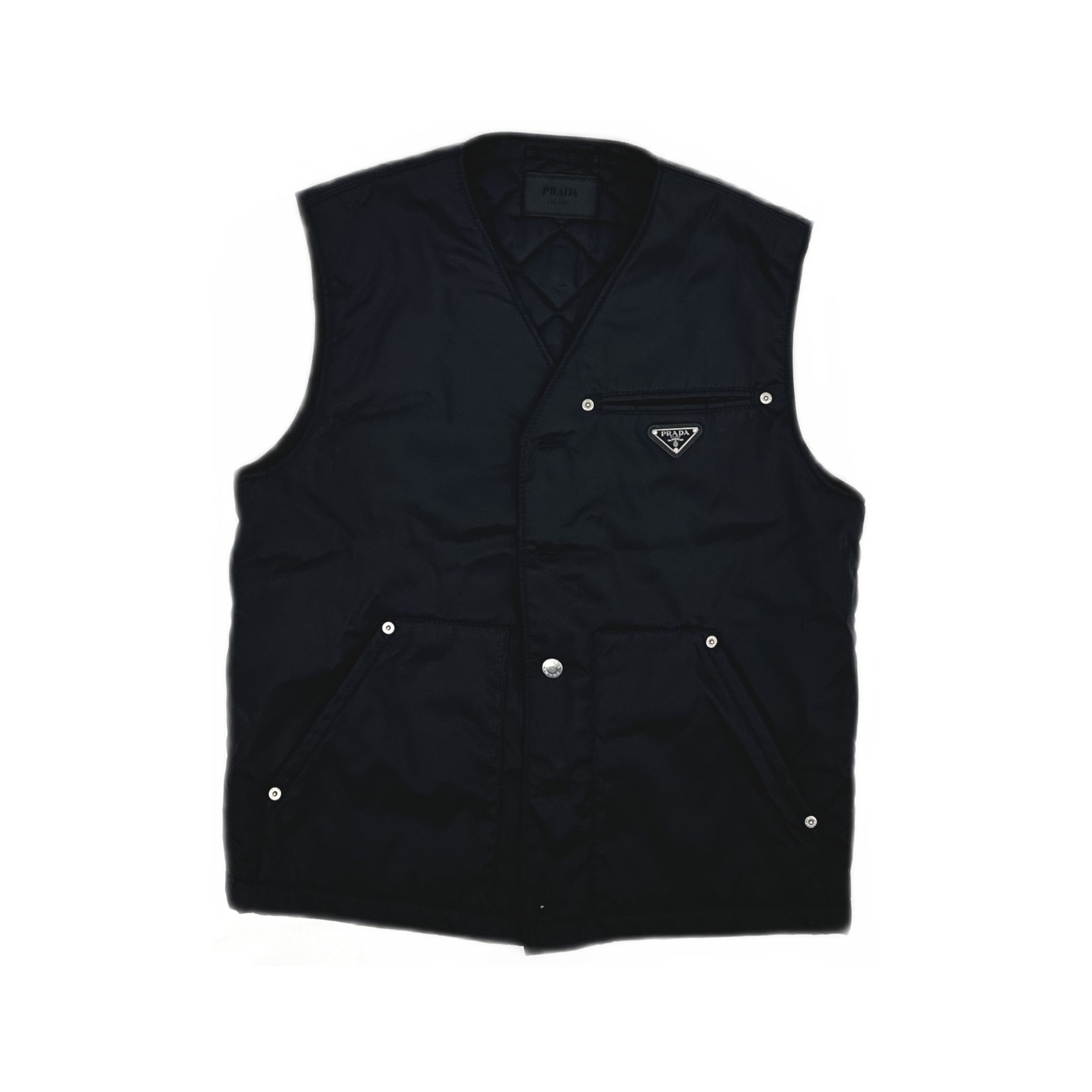 Prada Prada Re-Nylon Quilted Vest Size S Size US S / EU 44-46 / 1 - 1 Thumbnail
