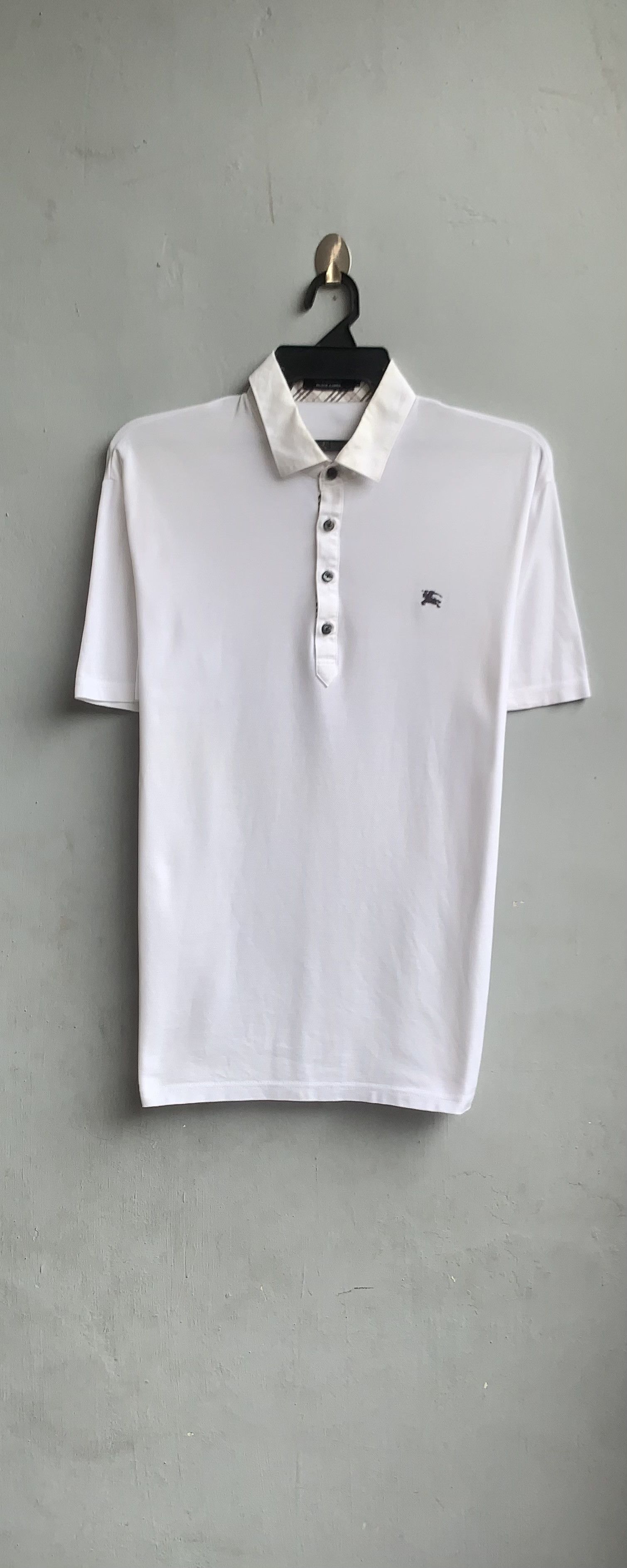 Burberry Burberry Nova Check Polo T-Shirt Size US L / EU 52-54 / 3 - 1 Thumbnail