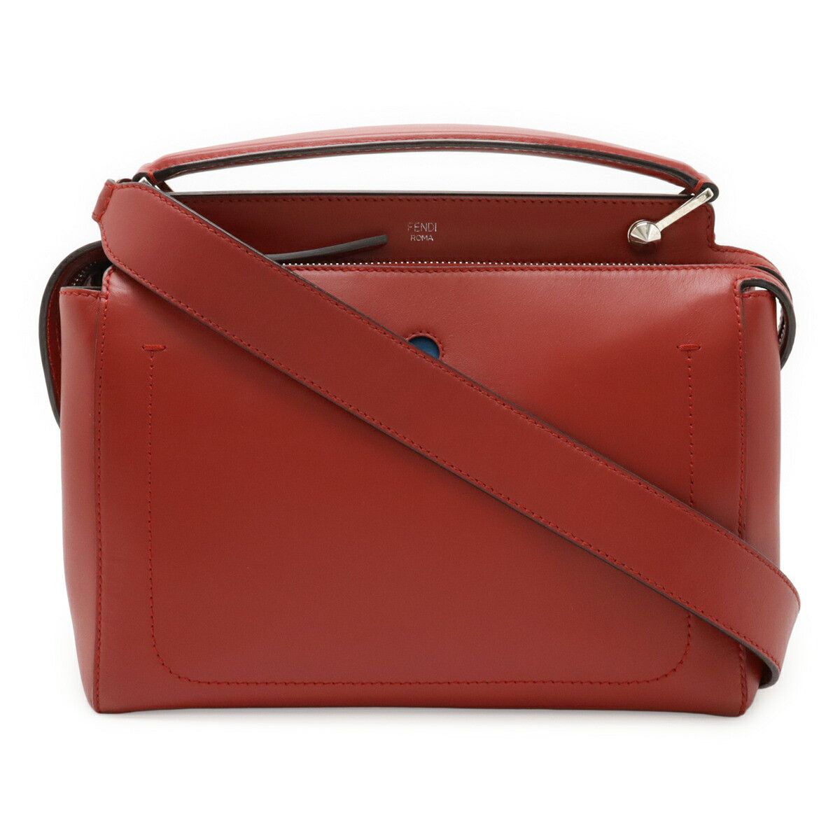 Fendi Fendi Fendi Dotcom Leather 2way Bag Leather Shoulder Bag 8BN293 DUTY FREE for USA Size ONE SIZE - 1 Thumbnail