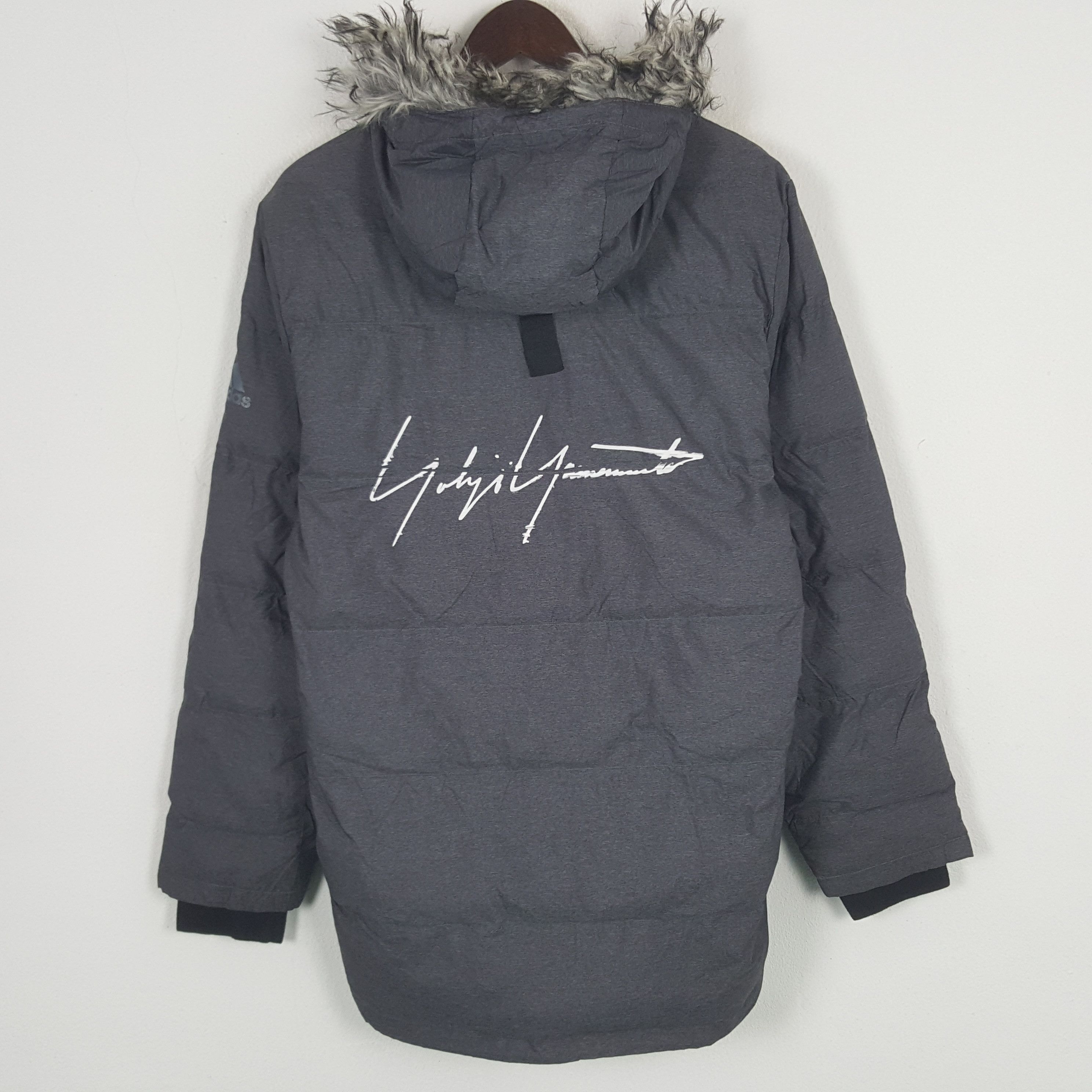 Adidas × Vintage Vintage Adidas x Custom Signature Yohji Puffer Jacket Size US S / EU 44-46 / 1 - 1 Thumbnail