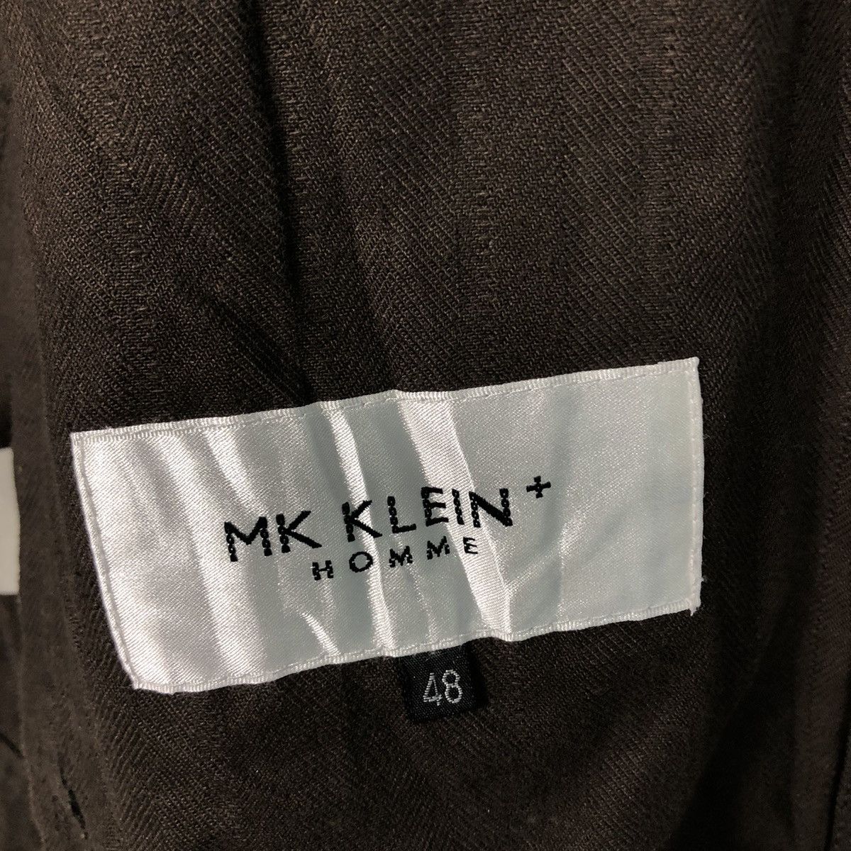 Japanese Brand 📌Vintage Denim Jacket Mk Klein+ Homme Issey Miyake Size US M / EU 48-50 / 2 - 18 Thumbnail