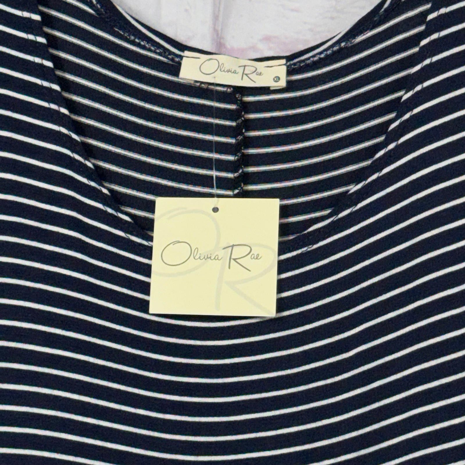 Other Olivia Rae XL Striped Sleeveless Dress NWT Size XL / US 12-14 / IT 48-50 - 3 Thumbnail
