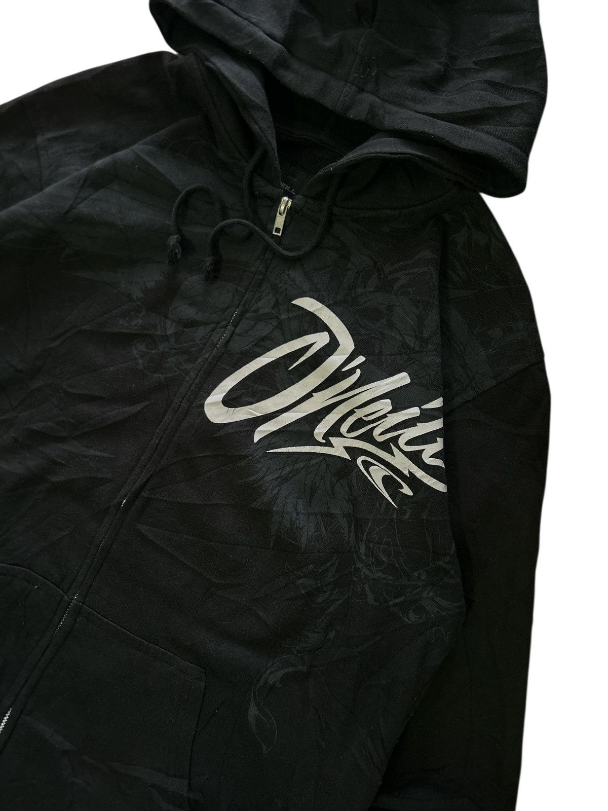 O'Neill O'Neill "Y2K Style" Graphic Zip-Up Hoodie - Black - Size L Size US L / EU 52-54 / 3 - 2 Thumbnail