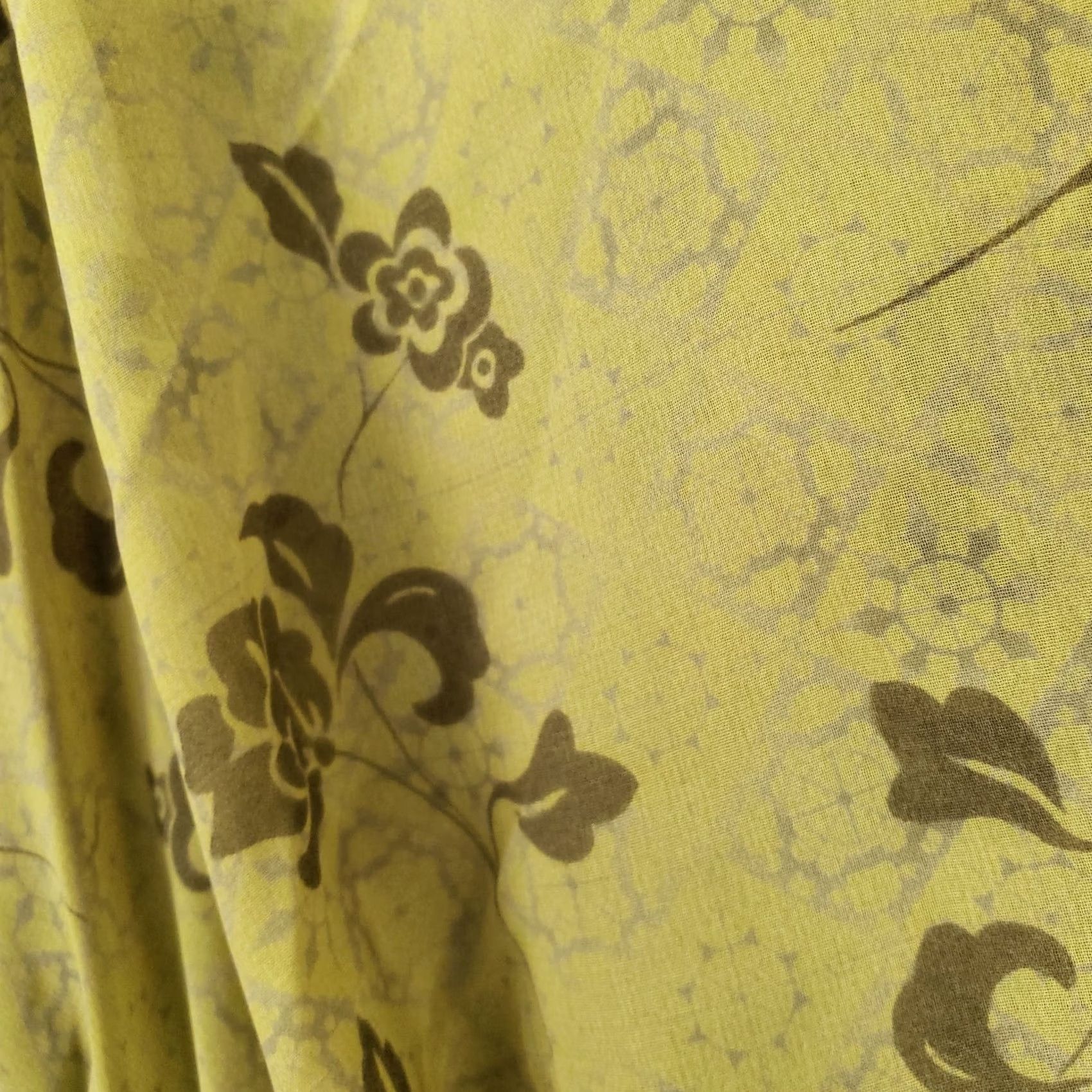 Vintage Venezia Blouse Womens 14/16 Green Peplum Floral V-Neck Short Sleeves Polyester Shirt Womens XS/XXL? Size XL / US 12-14 / IT 48-50 - 4 Thumbnail