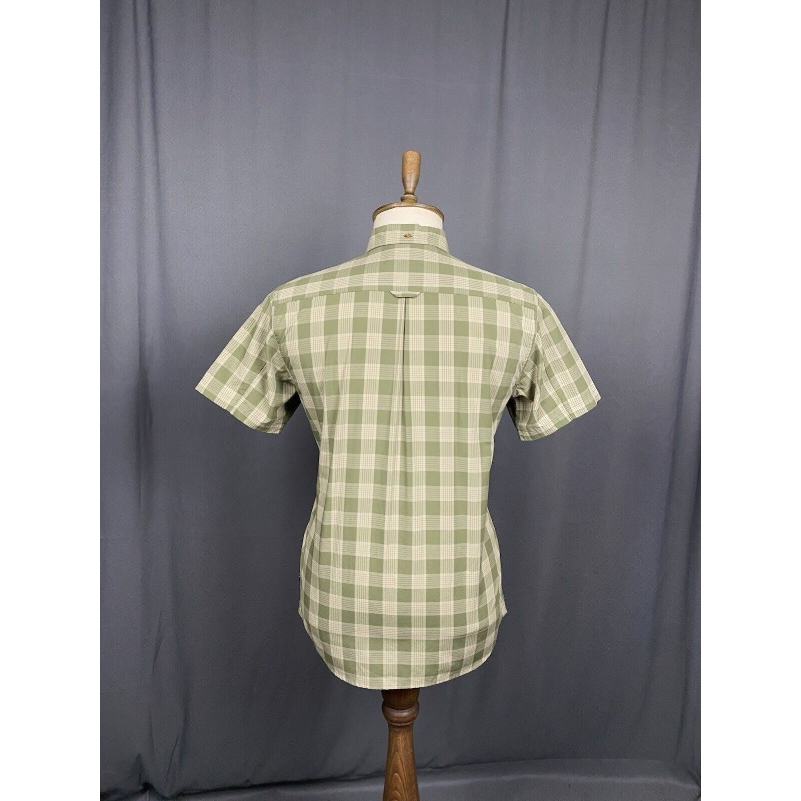 Fjallraven Fjallraven Ovik Men's Green Checked Shortsleeve Shirt Size S Size US S / EU 44-46 / 1 - 7 Thumbnail