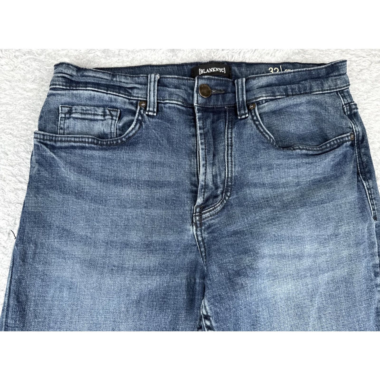 Vintage BLANKNYC Jeans Mens 32 Blue Stanton Slim Fit Denim Stretch Casual SDM418 Jeans Size US 32 / EU 48 - 4 Thumbnail